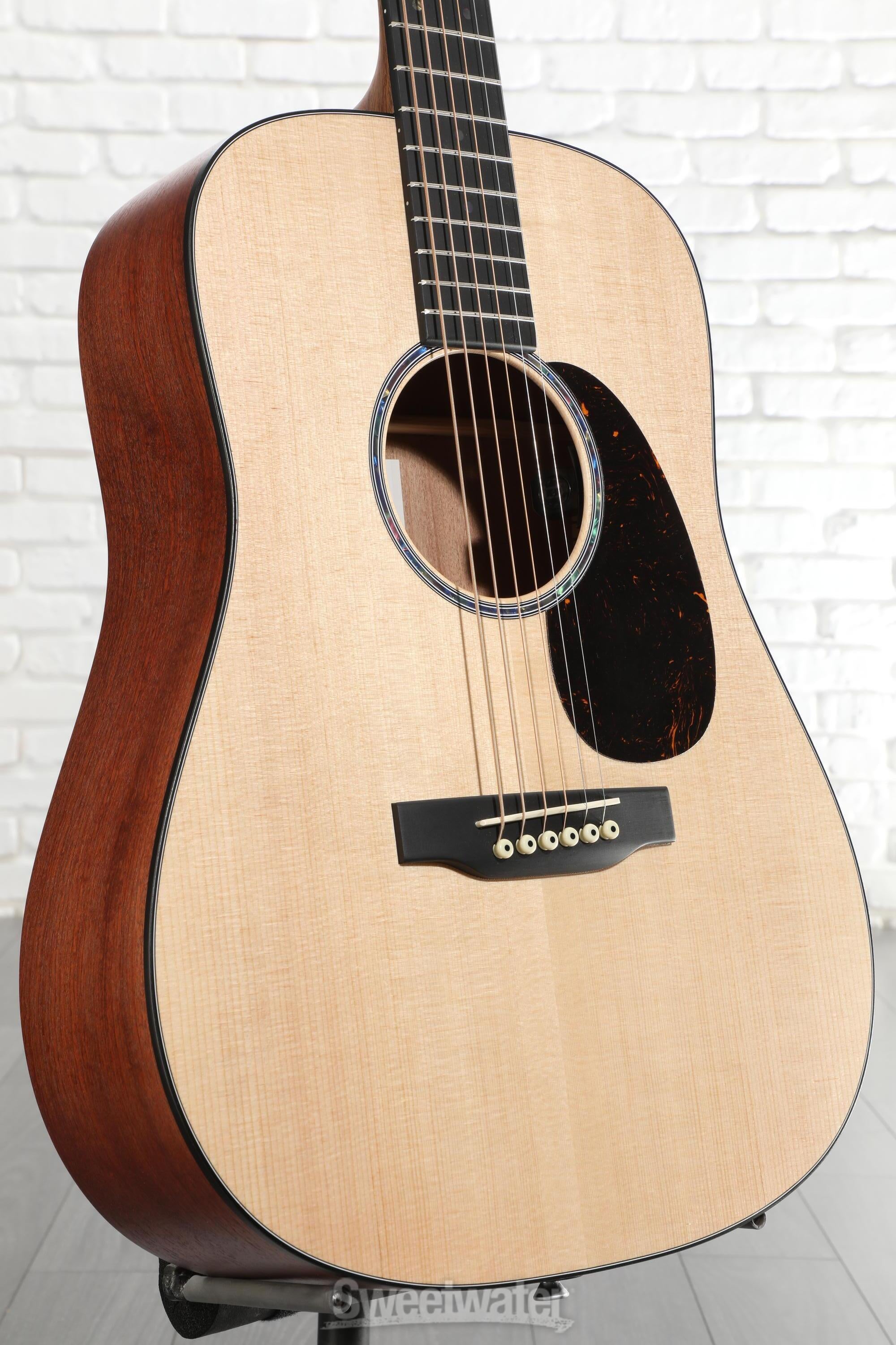 Photo of Martin D Jr-E Acoustic-electric Guitar - Natural