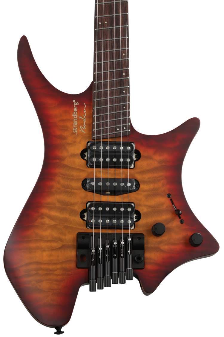 Strandberg Boden Fusion NX 6 Electric Guitar - Bonfire Red