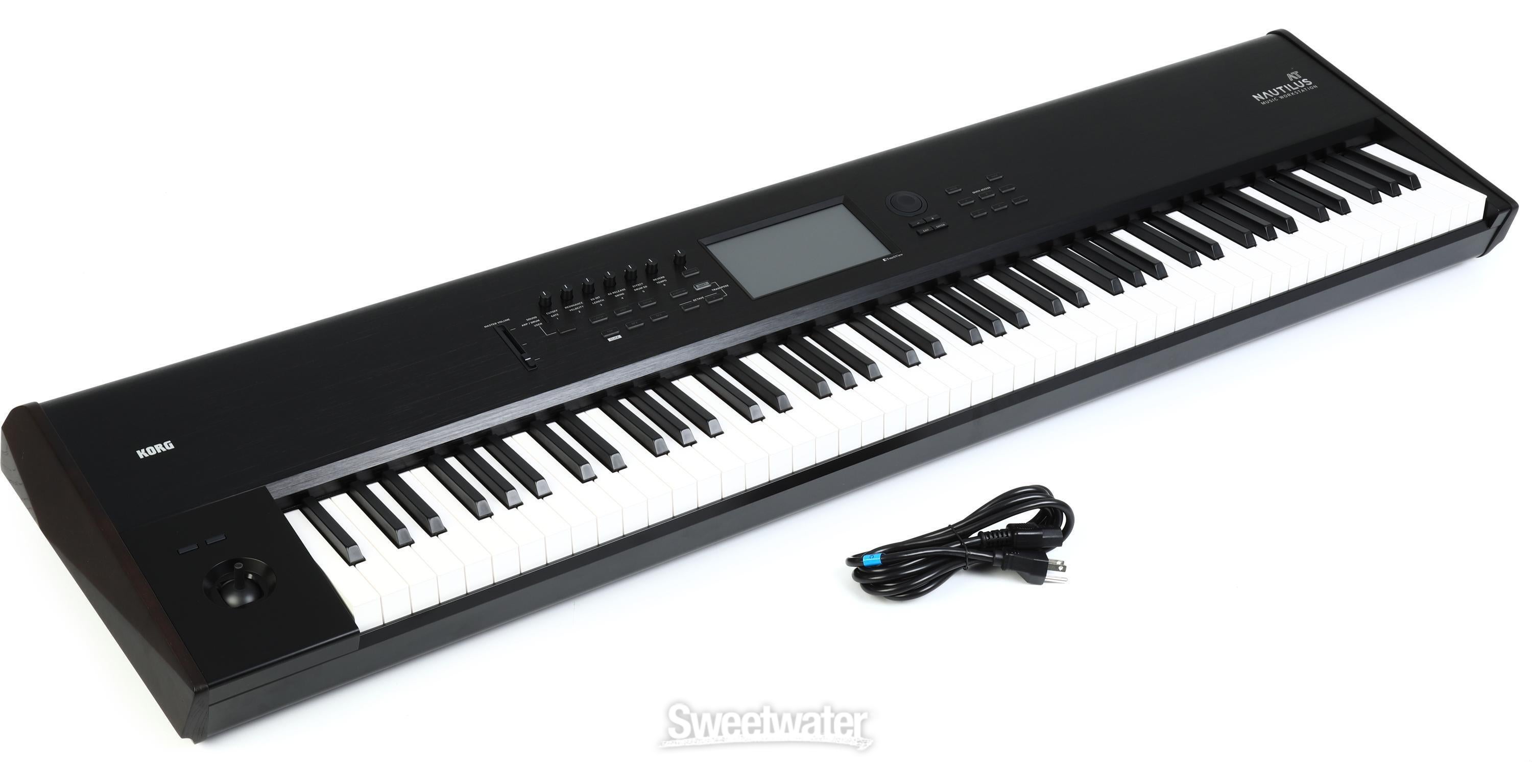 Korg Nautilus 88 88-key Synthesizer Workstation with Aftertouch 