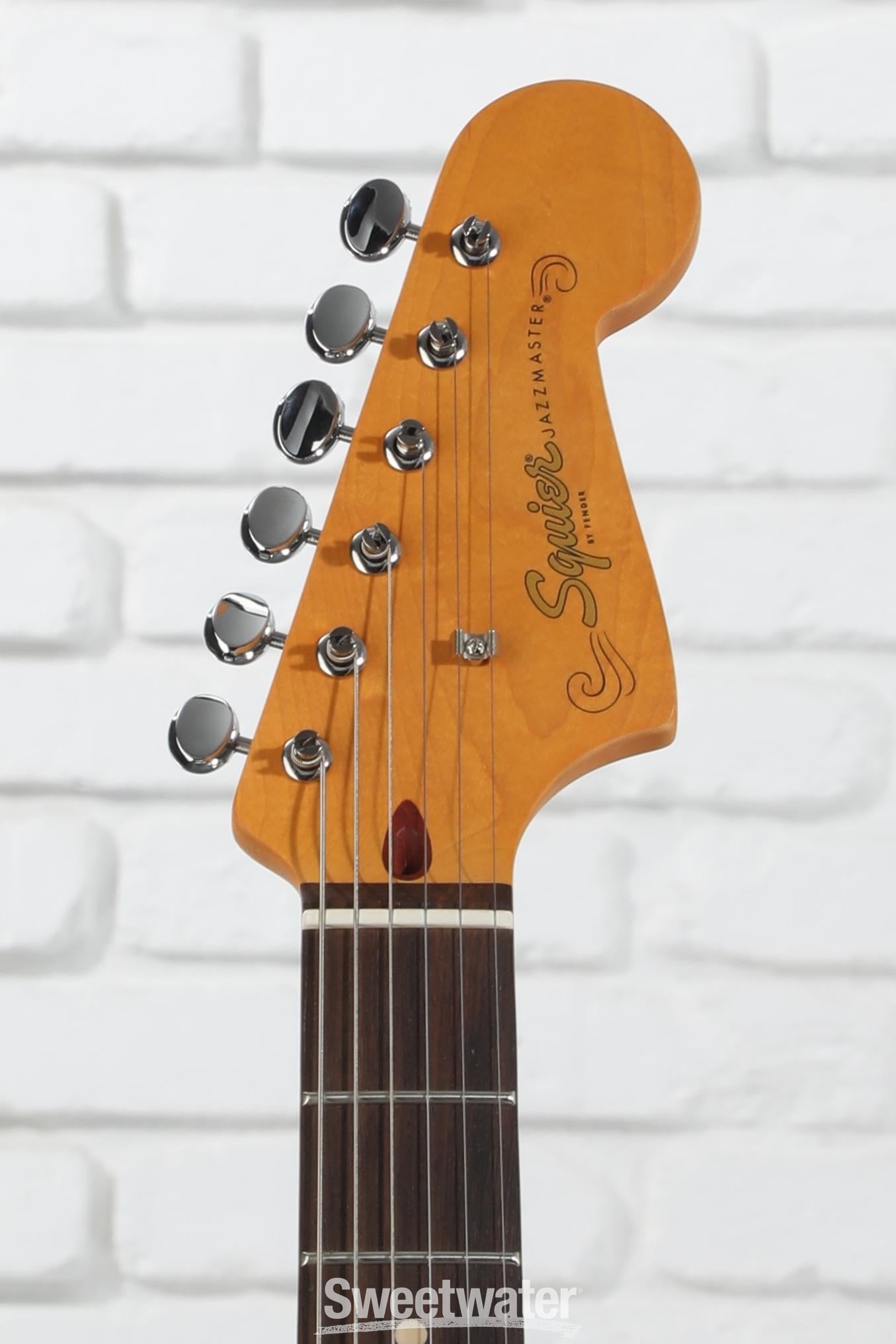 ギター viviJ Mascis Jazzmaster Vintage Squier J Mascis Jazzmaster - Vintage White – Empire Music