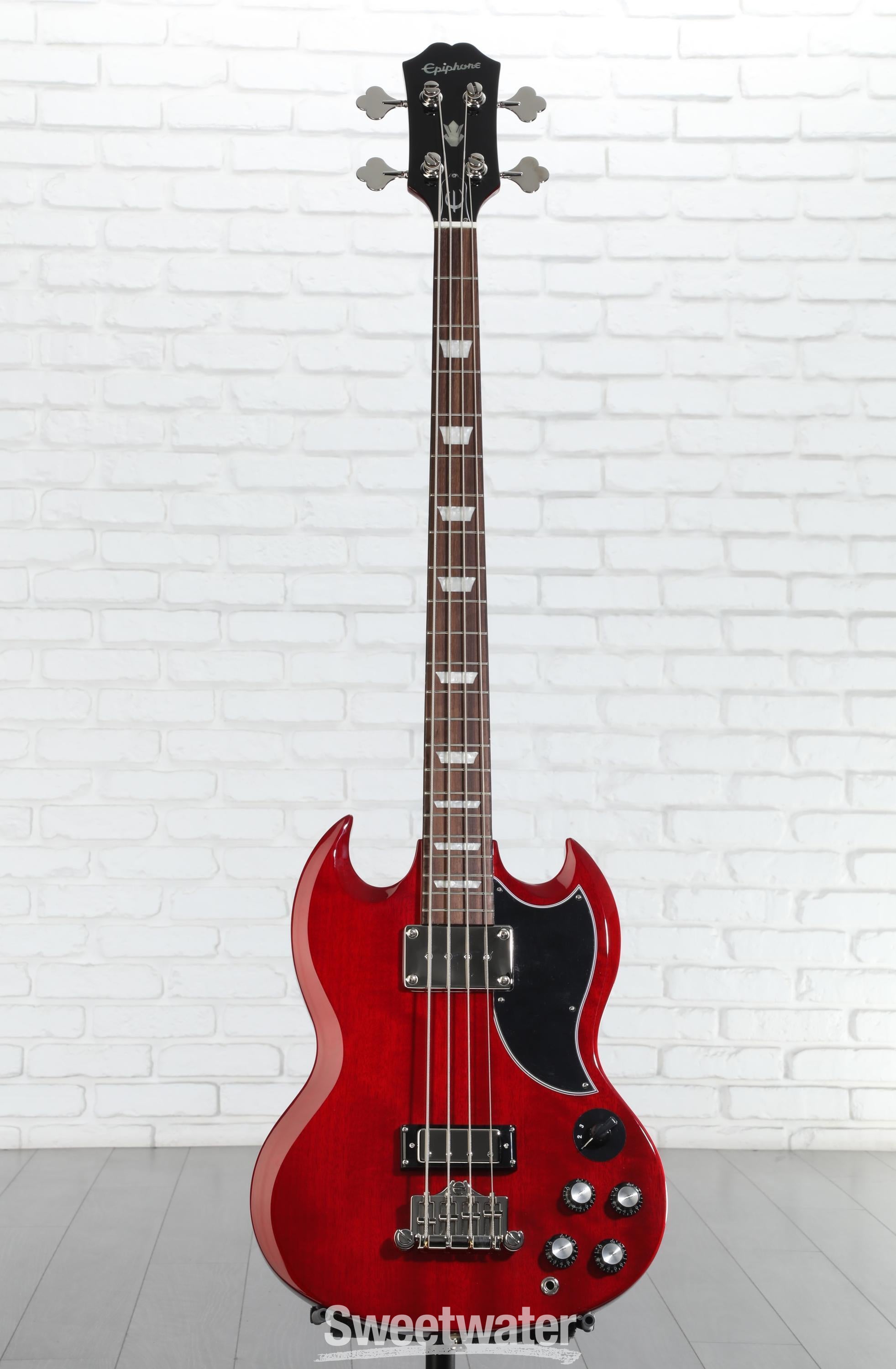 Epiphone EB-3 Bass Guitar - Cherry | Sweetwater