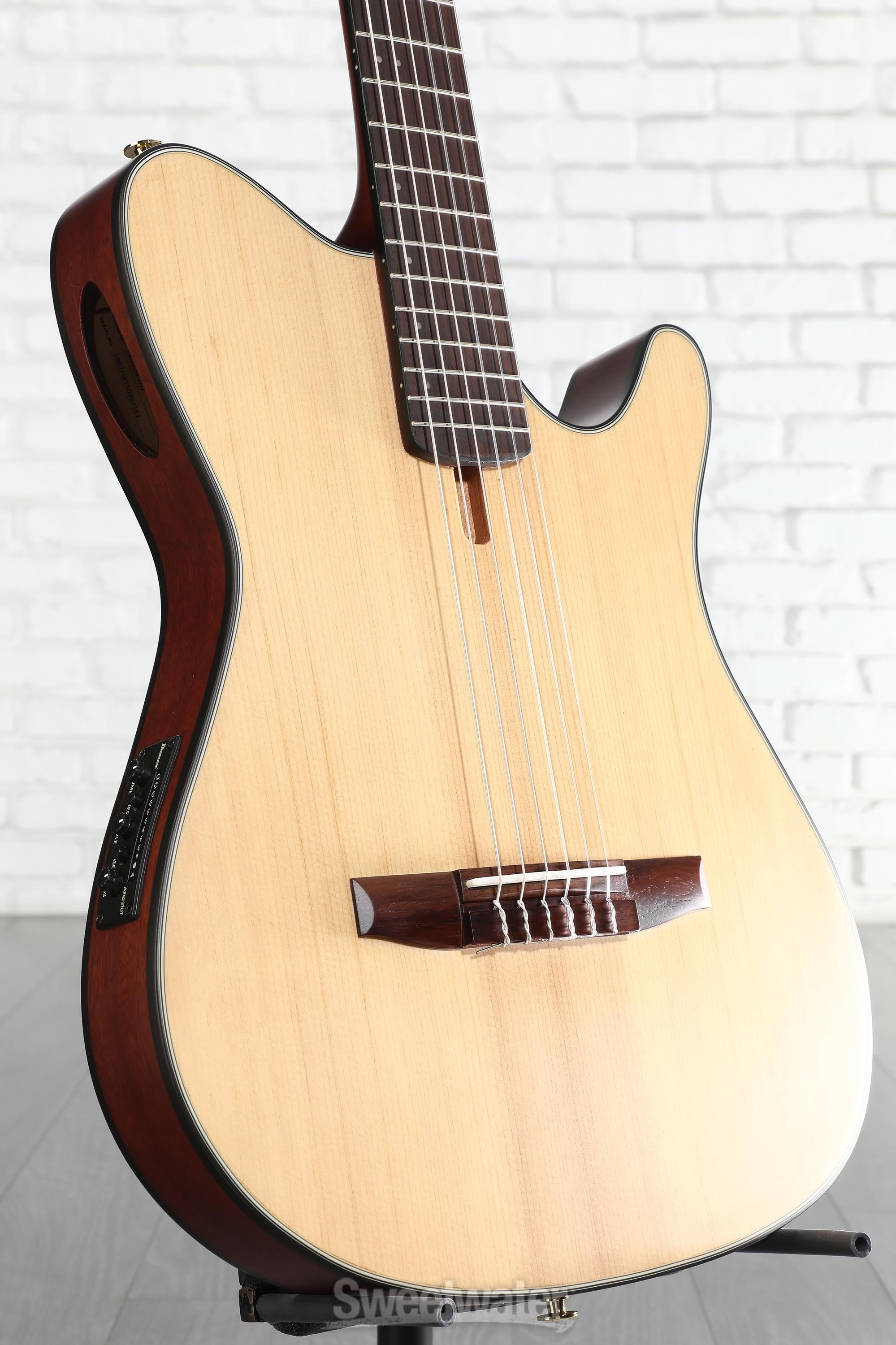 Photo of Ibanez FRH10N Thinline Nylon Acoustic-electric Guitar - Natural