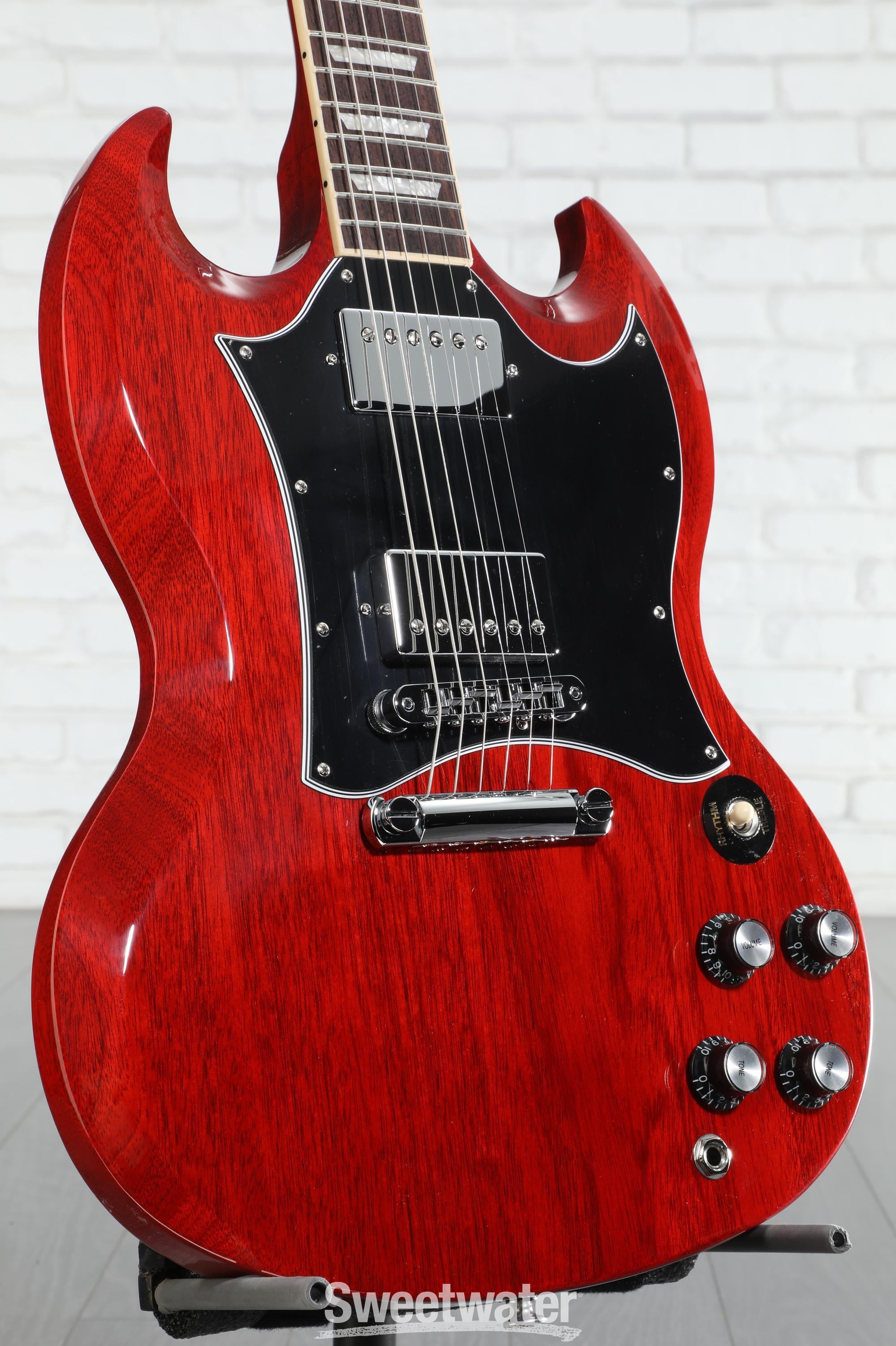ギター Gibson 2022 SG Standard Heritage Cherry 2022 Gibson SG Standard Heritage Cherry - Willcutt Guitars