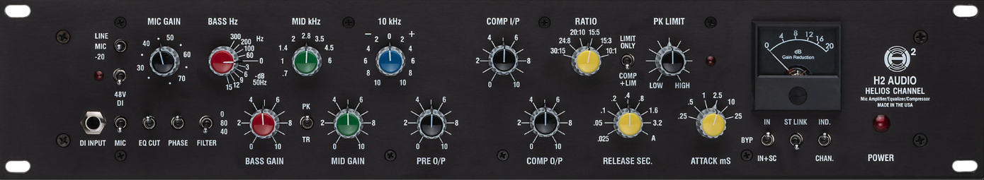 Drawmer 1960 2-channel Tube Microphone Preamp & Compressor
