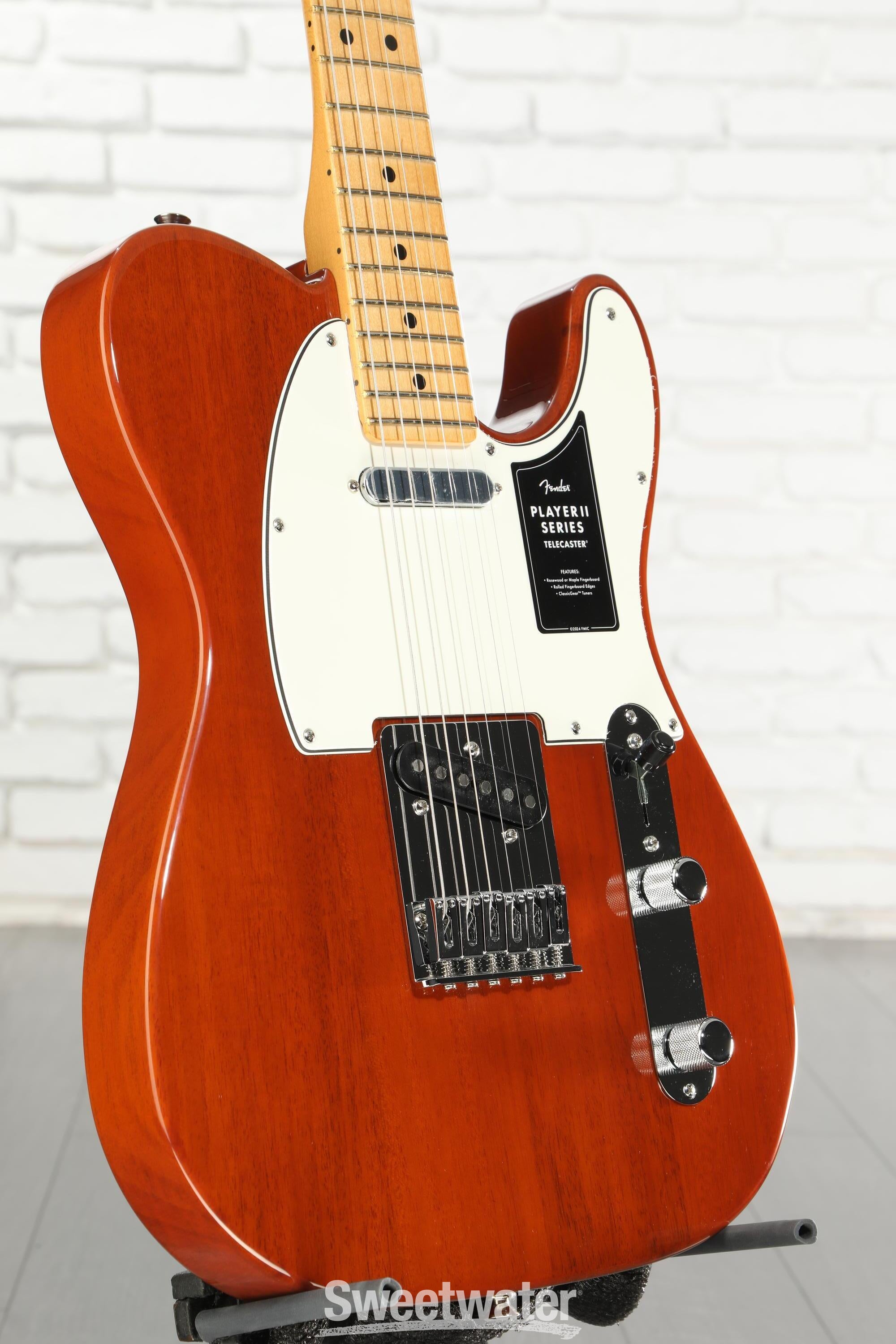 Fender Player II Telecaster Electric Guitar - Mocha with Maple