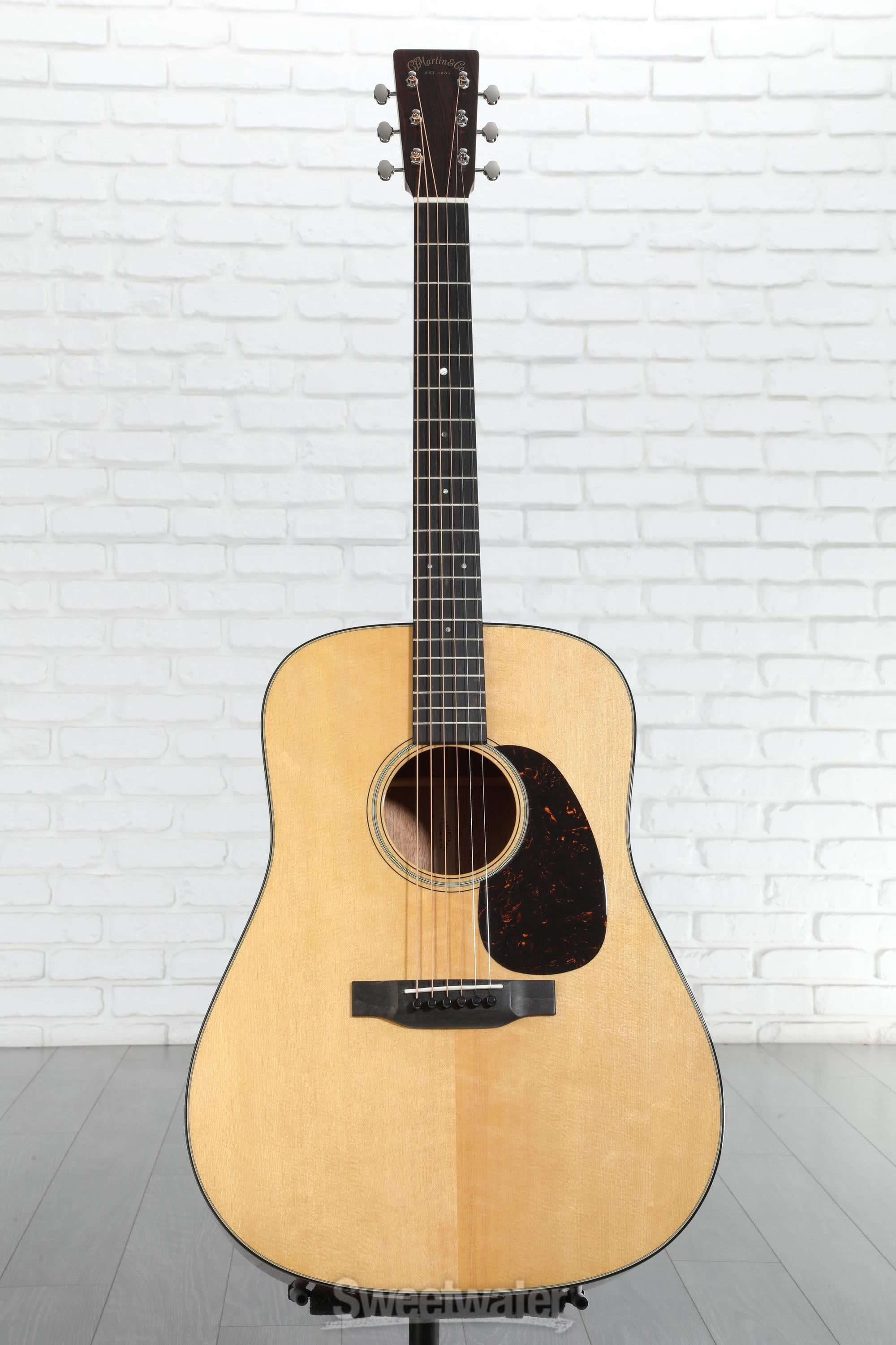Martin D-18 Standard Series Acoustic Guitar - Natural with Aging
