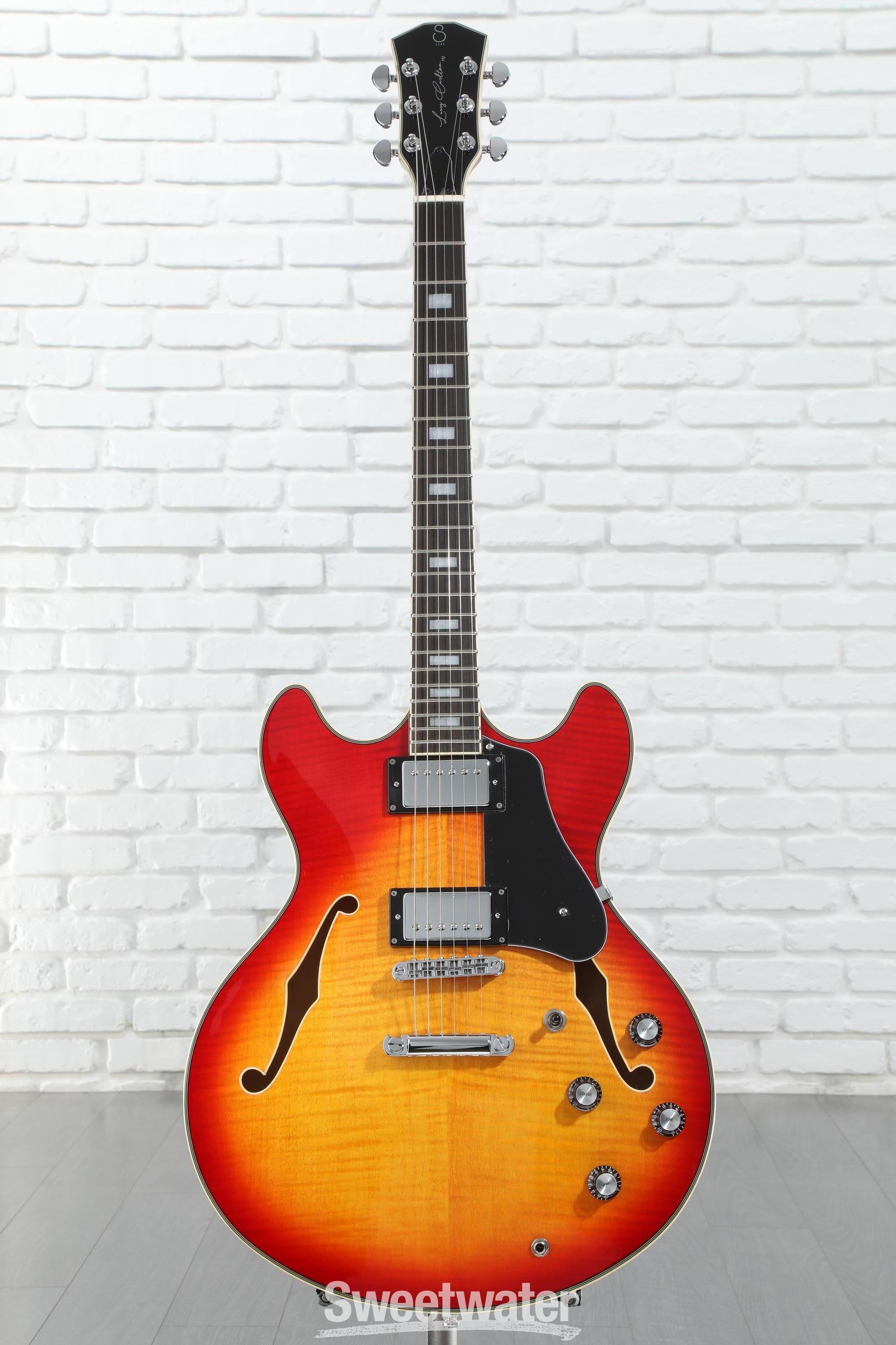 Sire Larry Carlton H7 Semi-hollow Electric Guitar - Cherry
