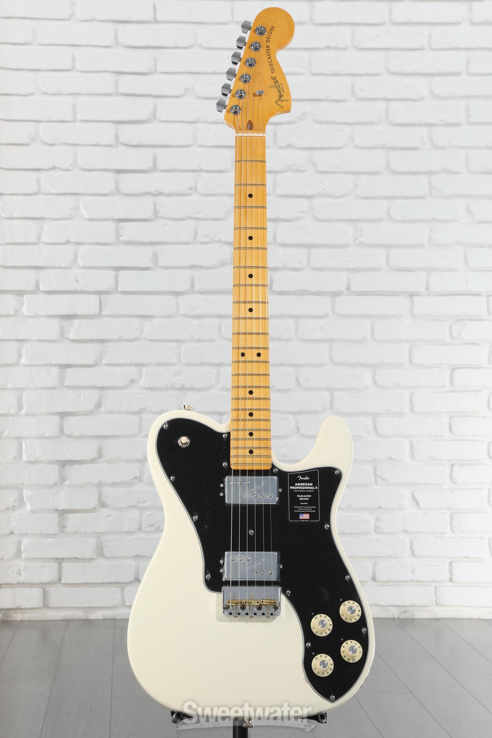 Fender American Professional II Telecaster Deluxe - Olympic