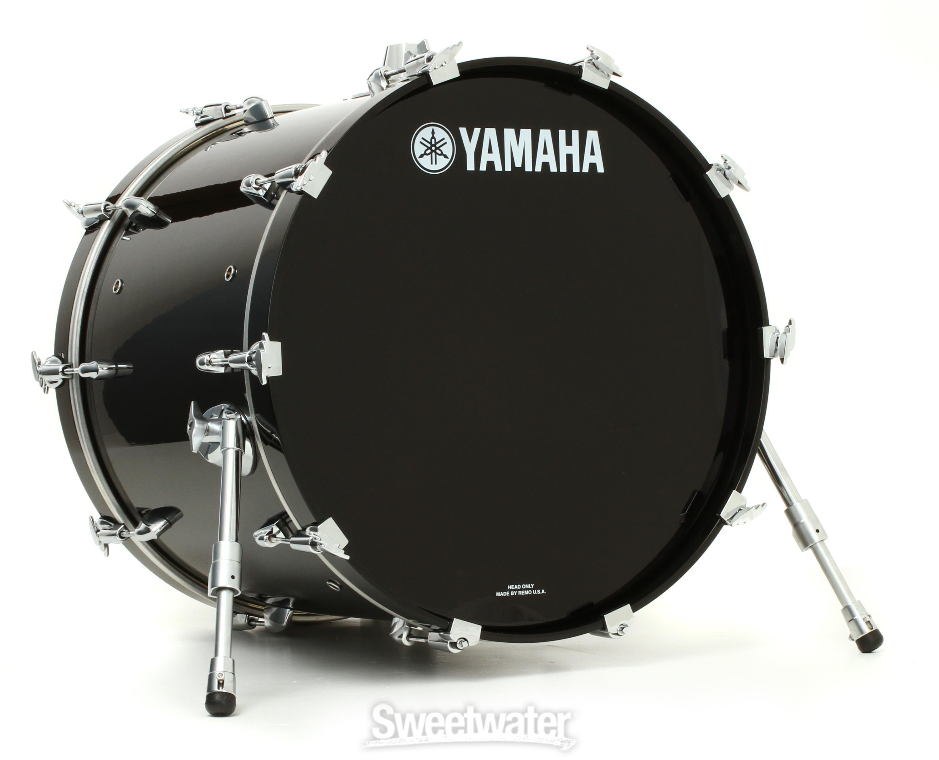 Yamaha Absolute Maple 6-Piece Drum Kit - Solid Black
