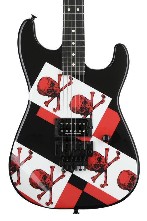 Charvel Limited Edition Super Stock Model 2 - Skull and Bones