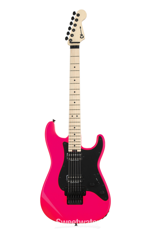 Charvel Pro-Mod So-Cal Style 1 HH Floyd Rose - Neon Pink Charvel Pro-Mod So-Cal Style 1 HH Floyd Rose - Neon Pink