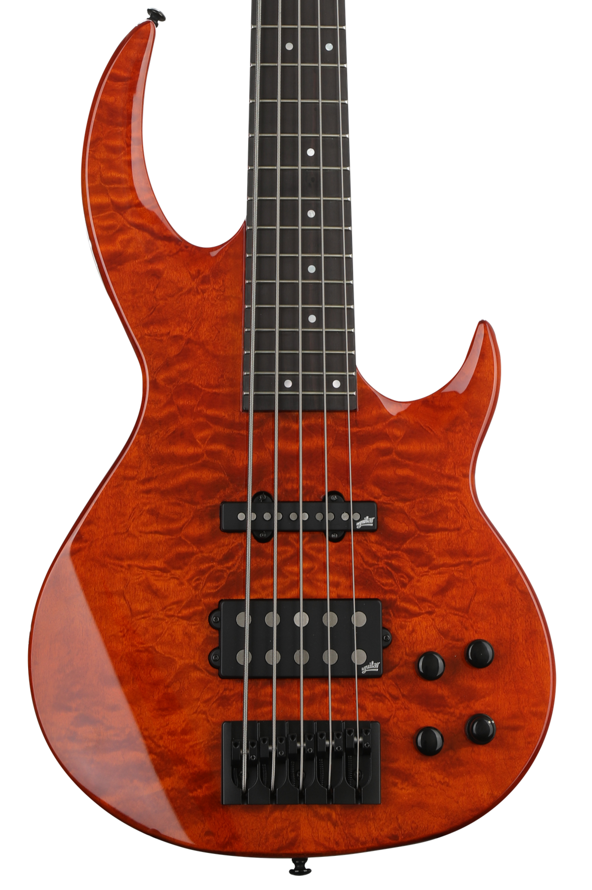 ESP LTD Signature Bunny Brunel BB-1005 Bass Guitar - Burnt Orange