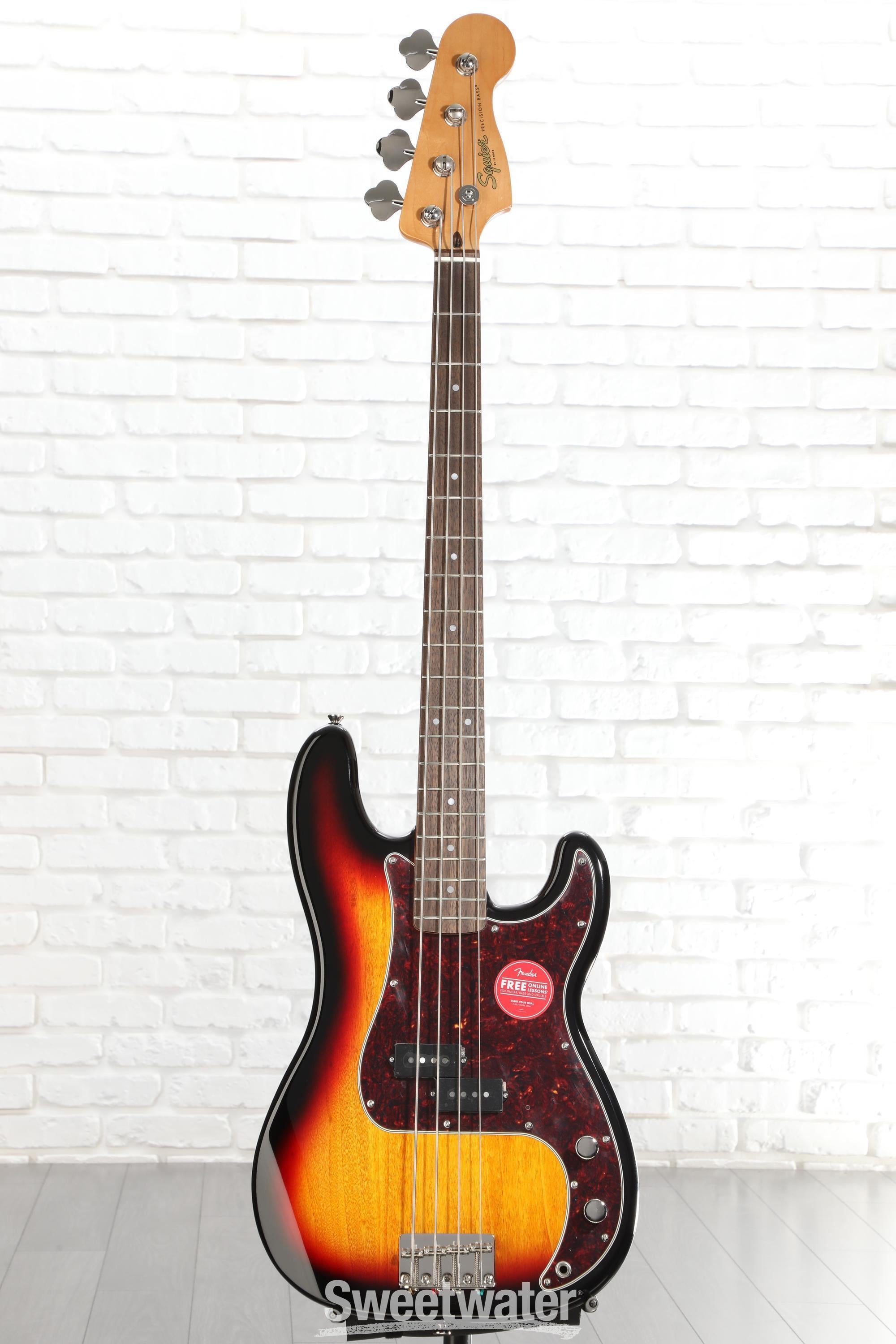 Squier Classic Vibe '60s Precision Bass - 3-Tone Sunburst Reviews