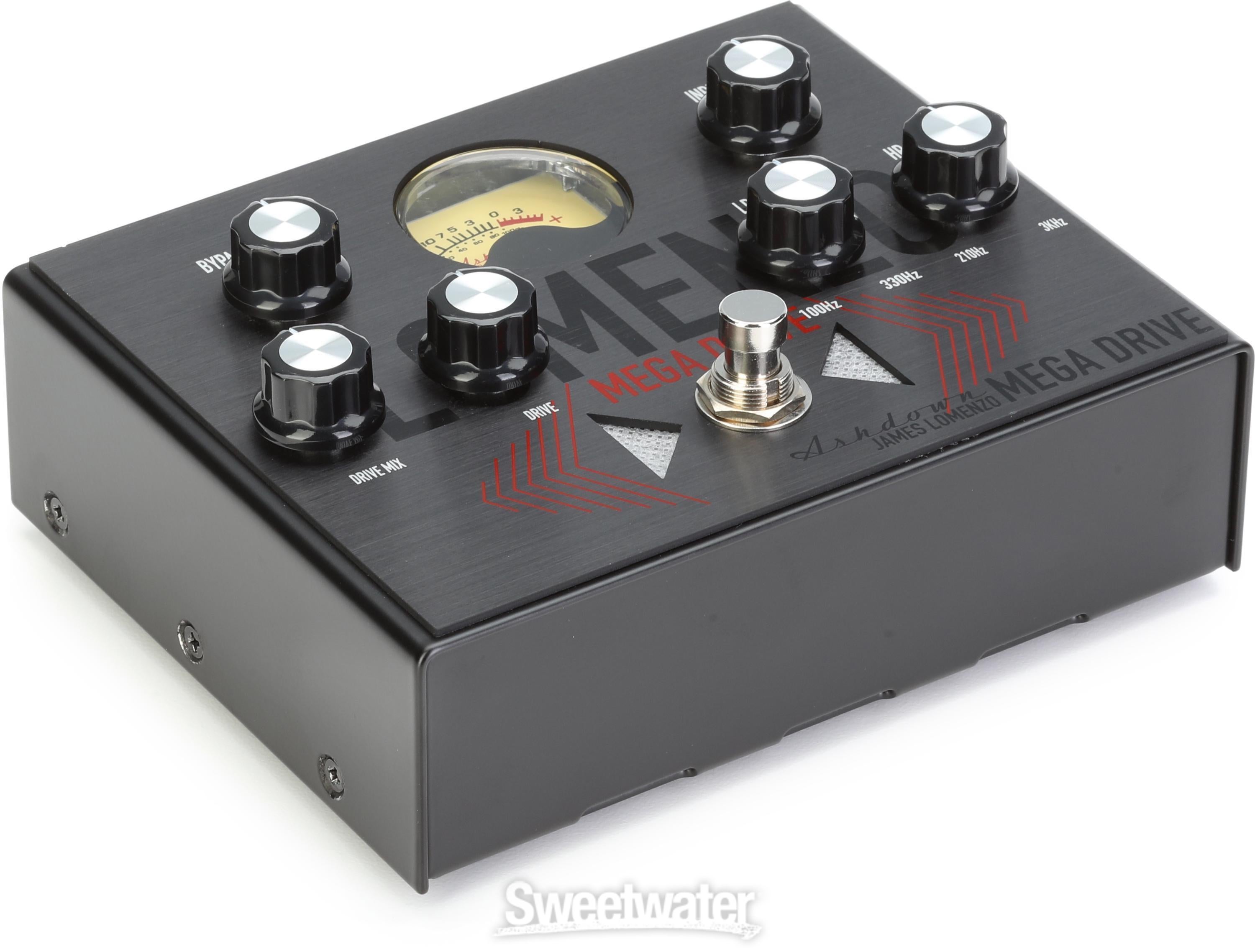 Ashdown James LoMenzo Mega Drive Bass Drive Pedal | Sweetwater
