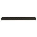Photo of Middle Atlantic Products UNI-1 Universal Knockout Panel - 1 Rack Space