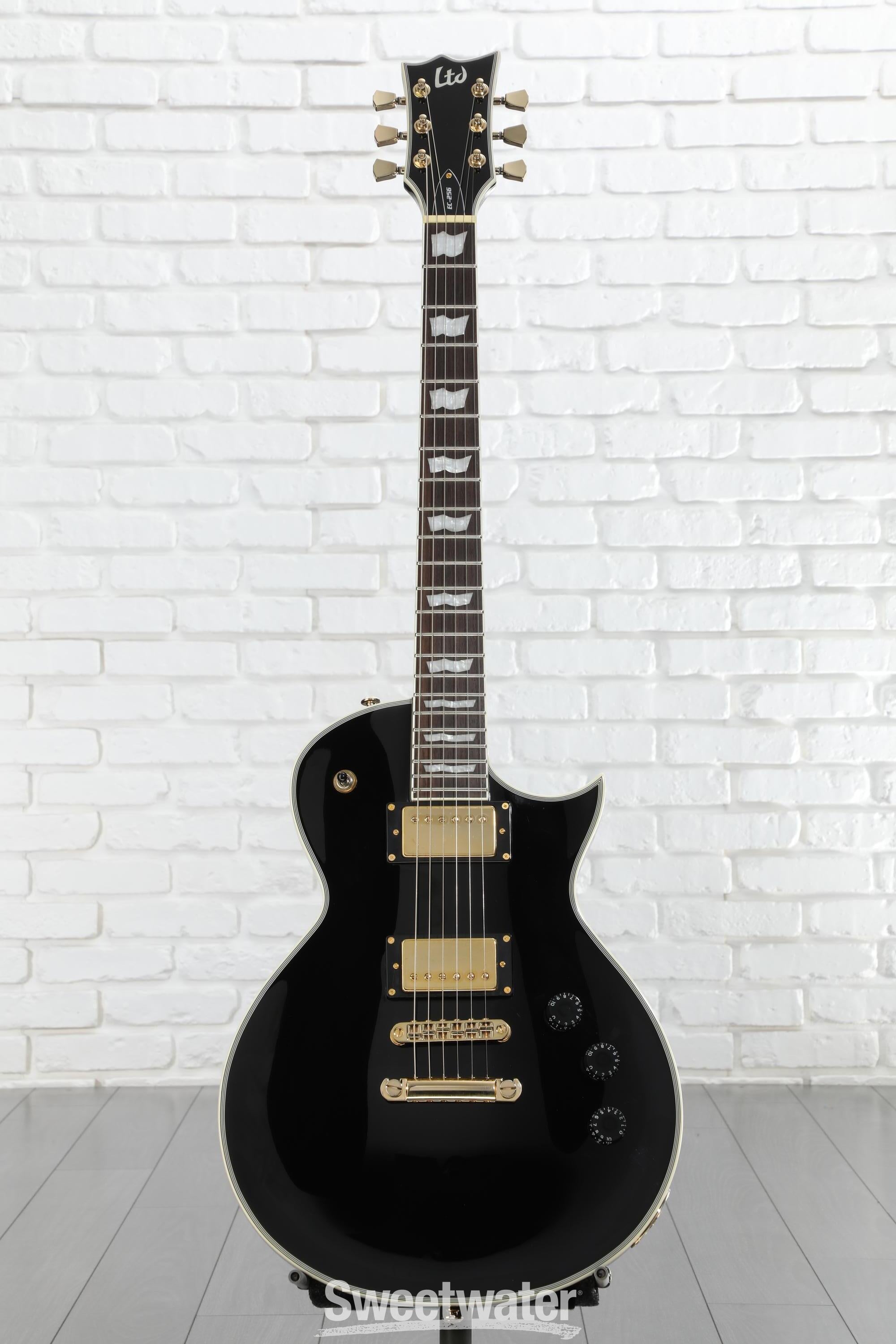 ESP LTD EC-256  Les Paul レスポールタイプ　black Amazon.com: ESP LTD EC-256 Electric Guitar, Black : Musical