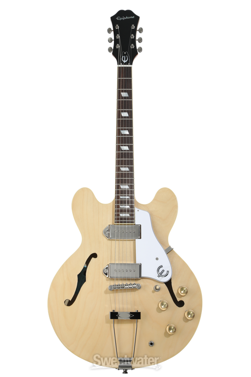 超美品 Epiphone Casino Natural カジノ ナチュラル Epiphone Casino Hollowbody Electric Guitar - Natural | Sweetwater