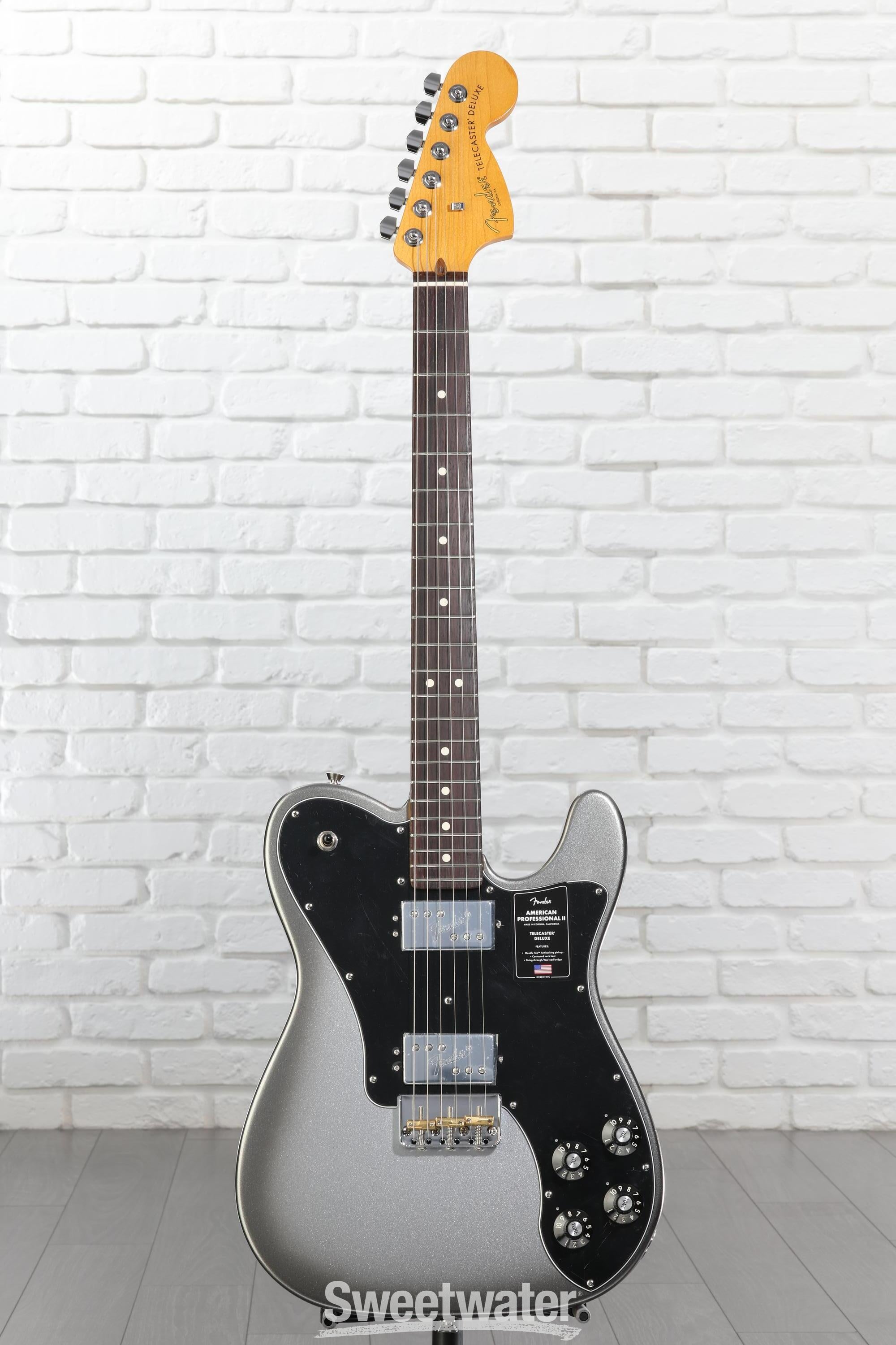 Fender American Professional II Telecaster Deluxe - Mercury with