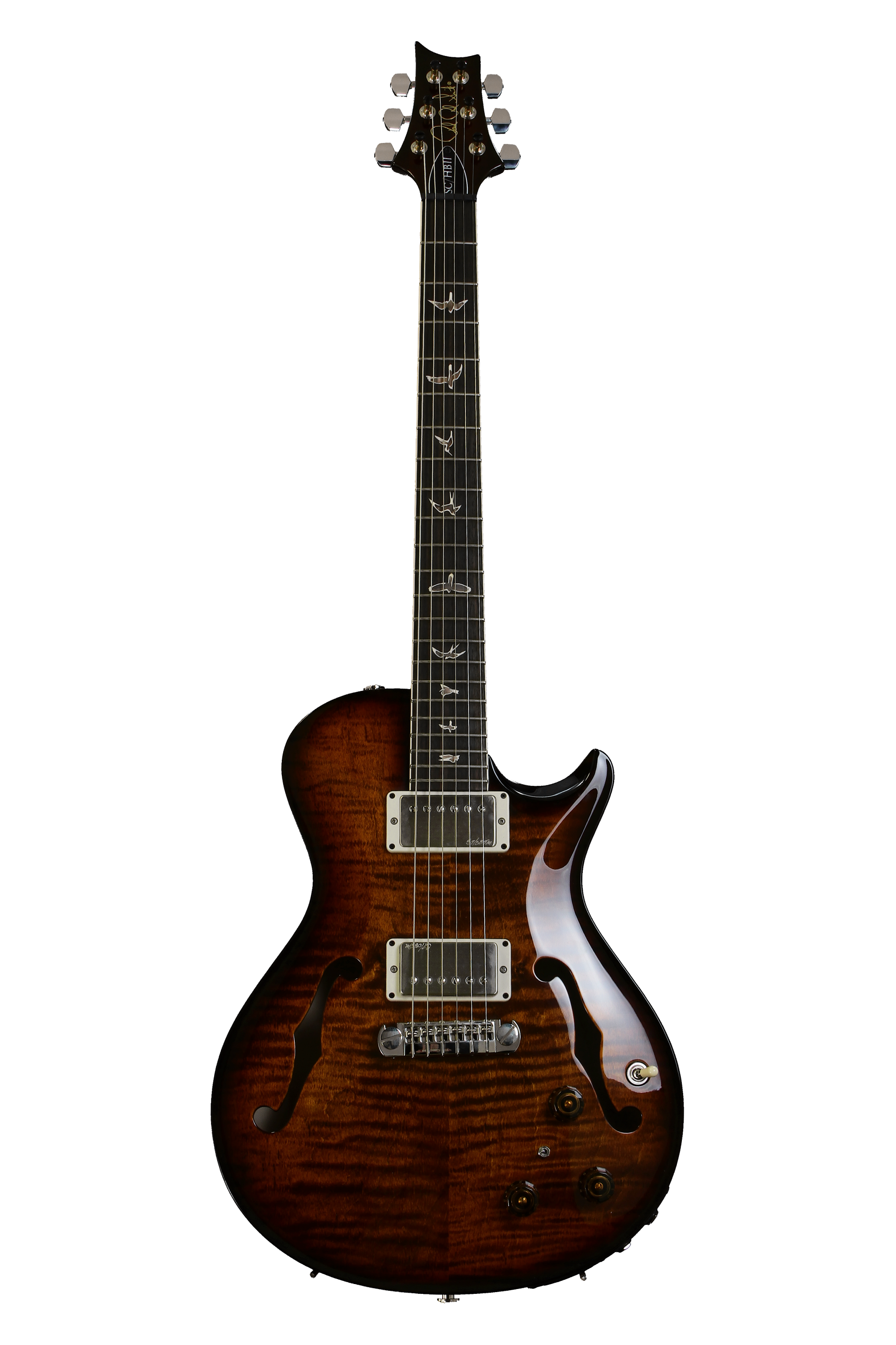 PRS Singlecut Hollowbody II - Black Gold Burst | Sweetwater