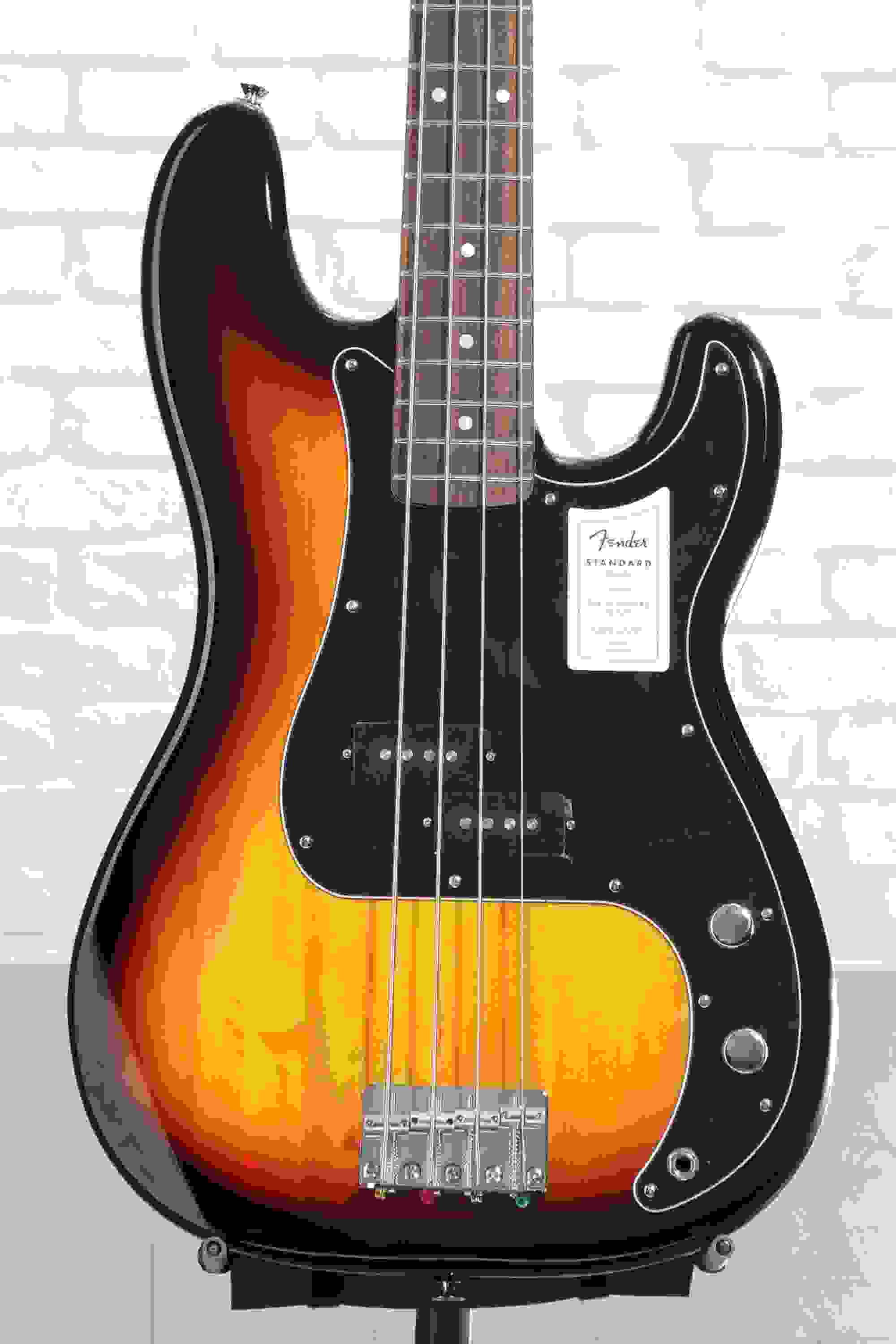 Fender Standard Precision Bass - 3-color Sunburst, Laurel Fingerboard