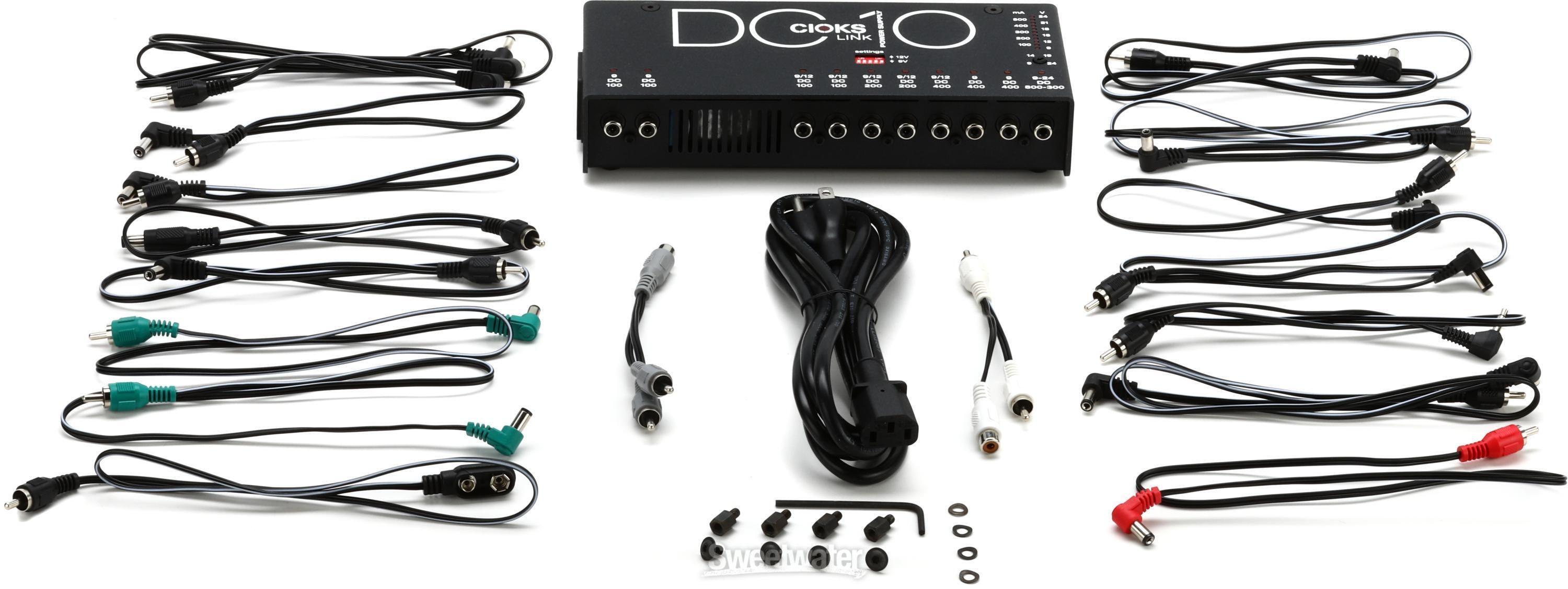 CIOKS DC10 10-output Isolated Guitar Pedal Power Supply-