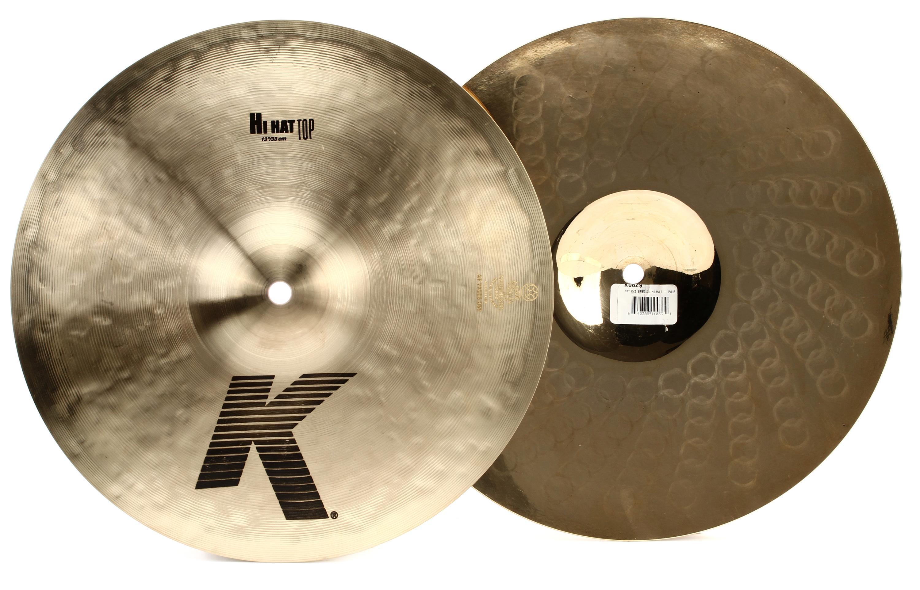 Zildjian 13 inch K/Z Special Hi-hat Cymbals Sweetwater