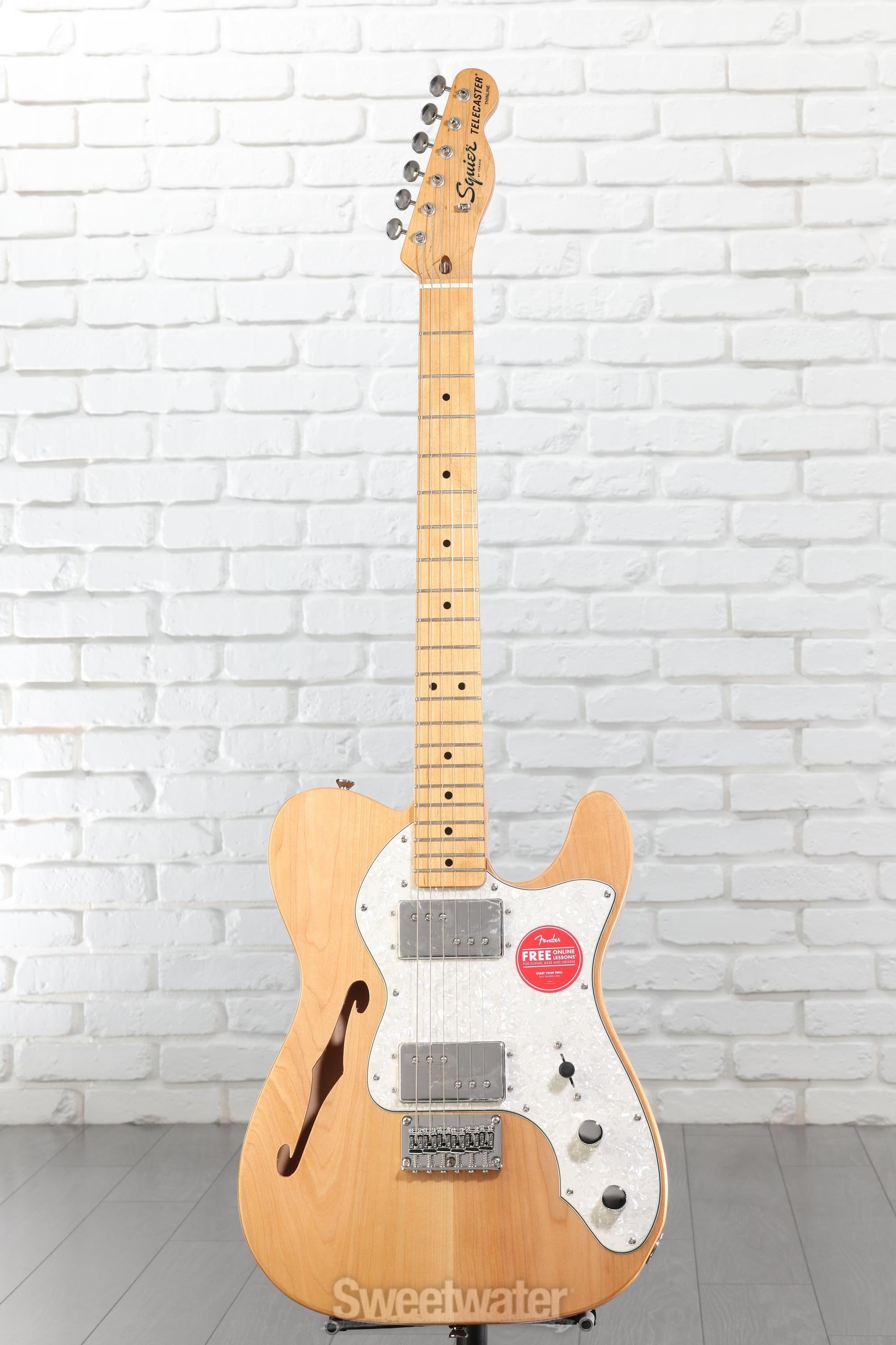 Squier Classic Vibe '70s Telecaster Thinline - Natural | Sweetwater