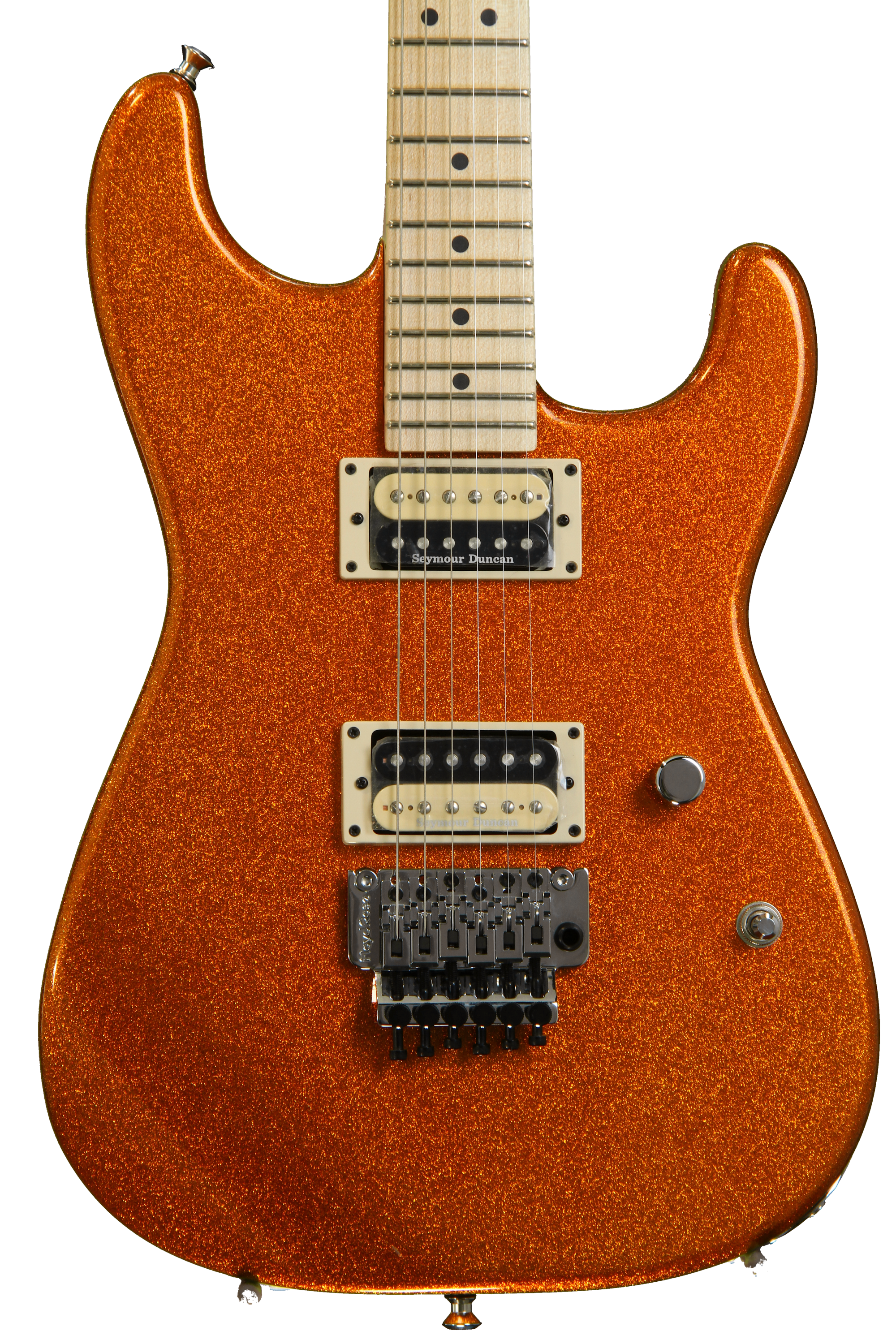 Charvel Super Stock SD1 with FREE Deluxe Gigbag - Sunset Orange