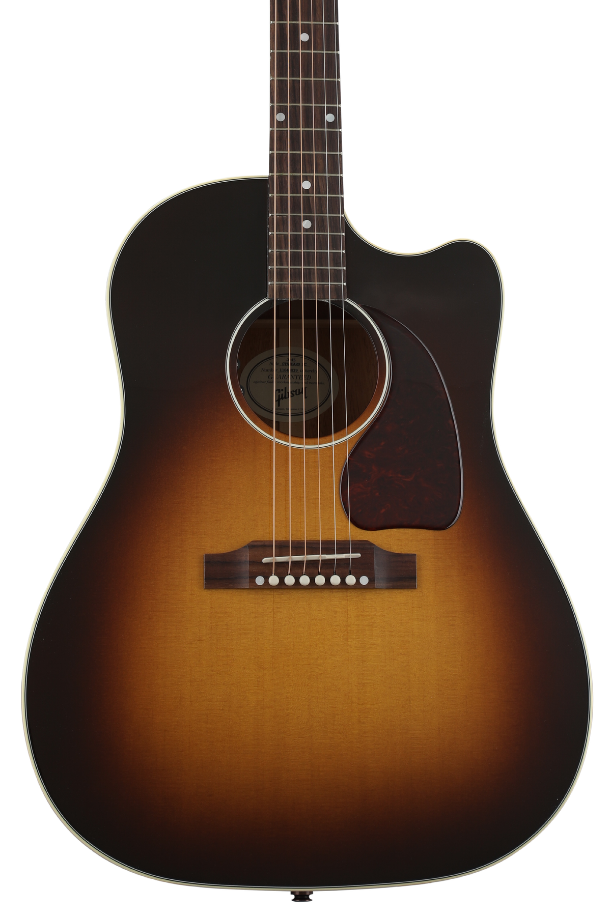 Gibson Acoustic J-45 Cutaway - Vintage Sunburst | Sweetwater