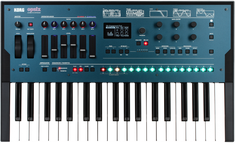 鍵盤楽器 KORG opsix altered fm synthesizer Korg Opsix Altered FM Synthesizer | Sweetwater