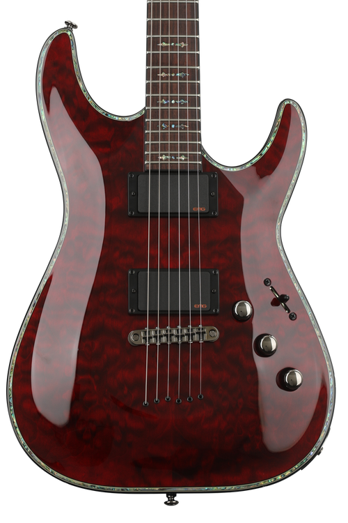 Schecter Hellraiser C-1 Electric Guitar - Black Cherry