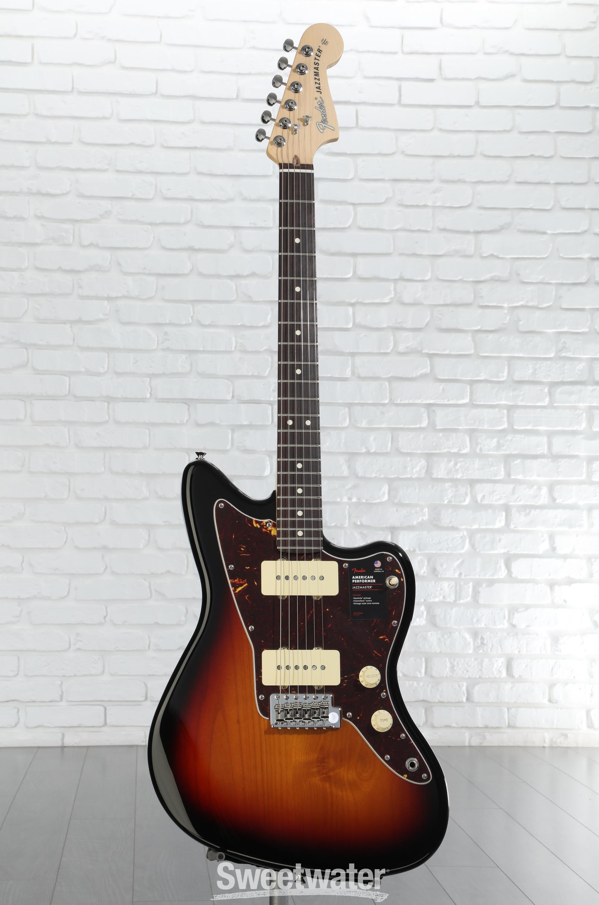 Fender American Performer Jazzmaster, Lake Placid Blue