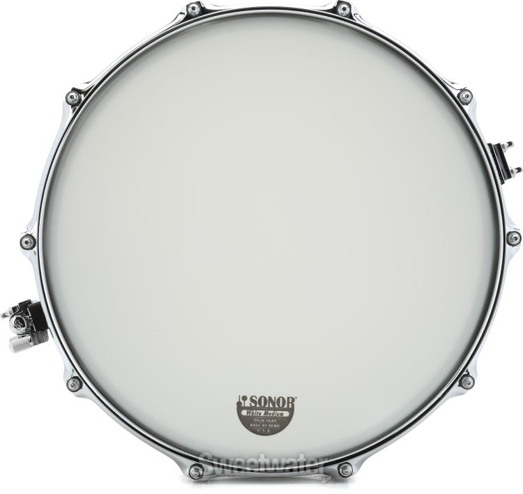 Ludwig Universal Black Brass Snare Drum - 8 x 14-inch - Polished