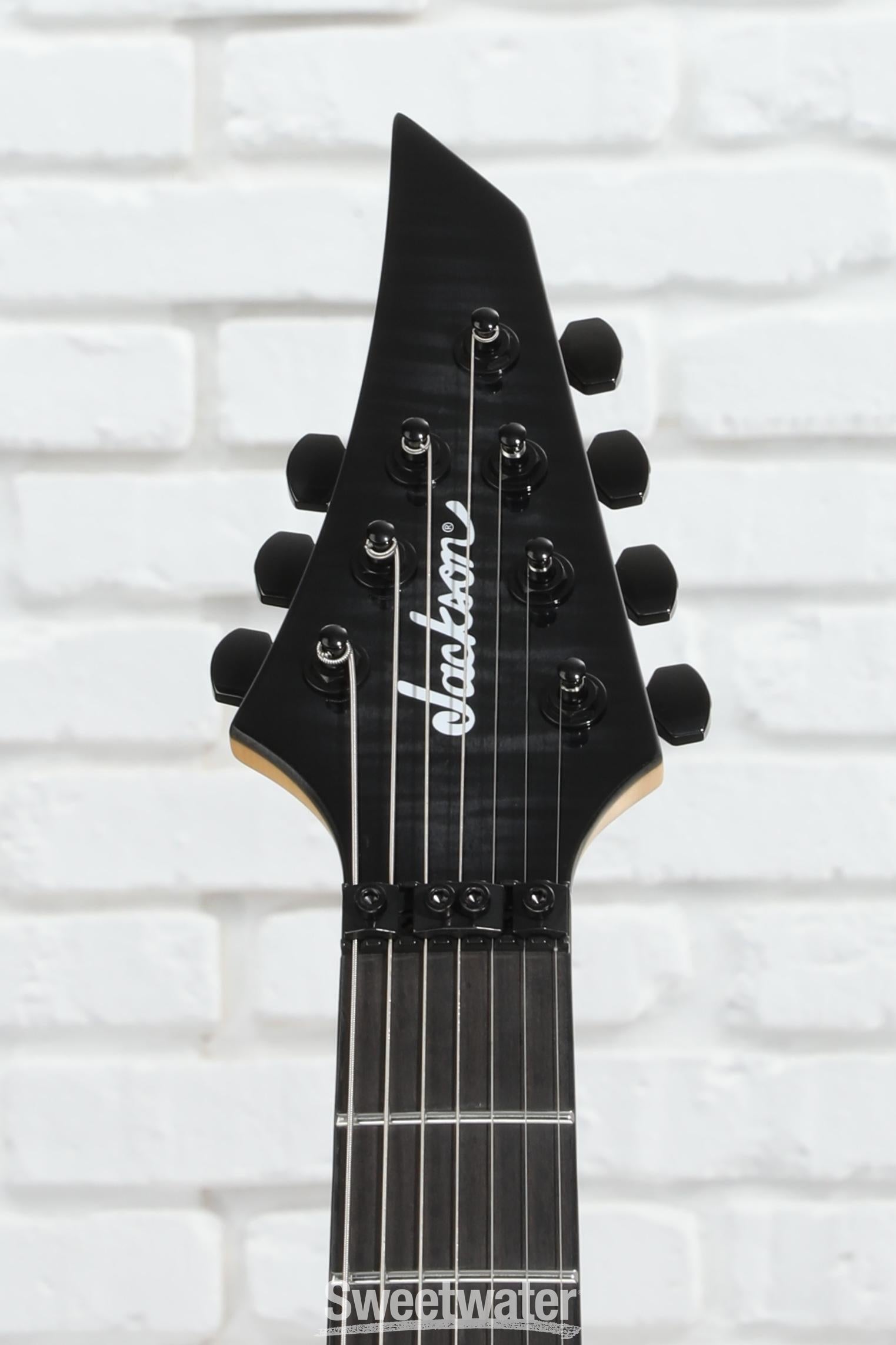 Jackson Pro Plus Chris Broderick Soloist 7 Electric Guitar - Transparent Black