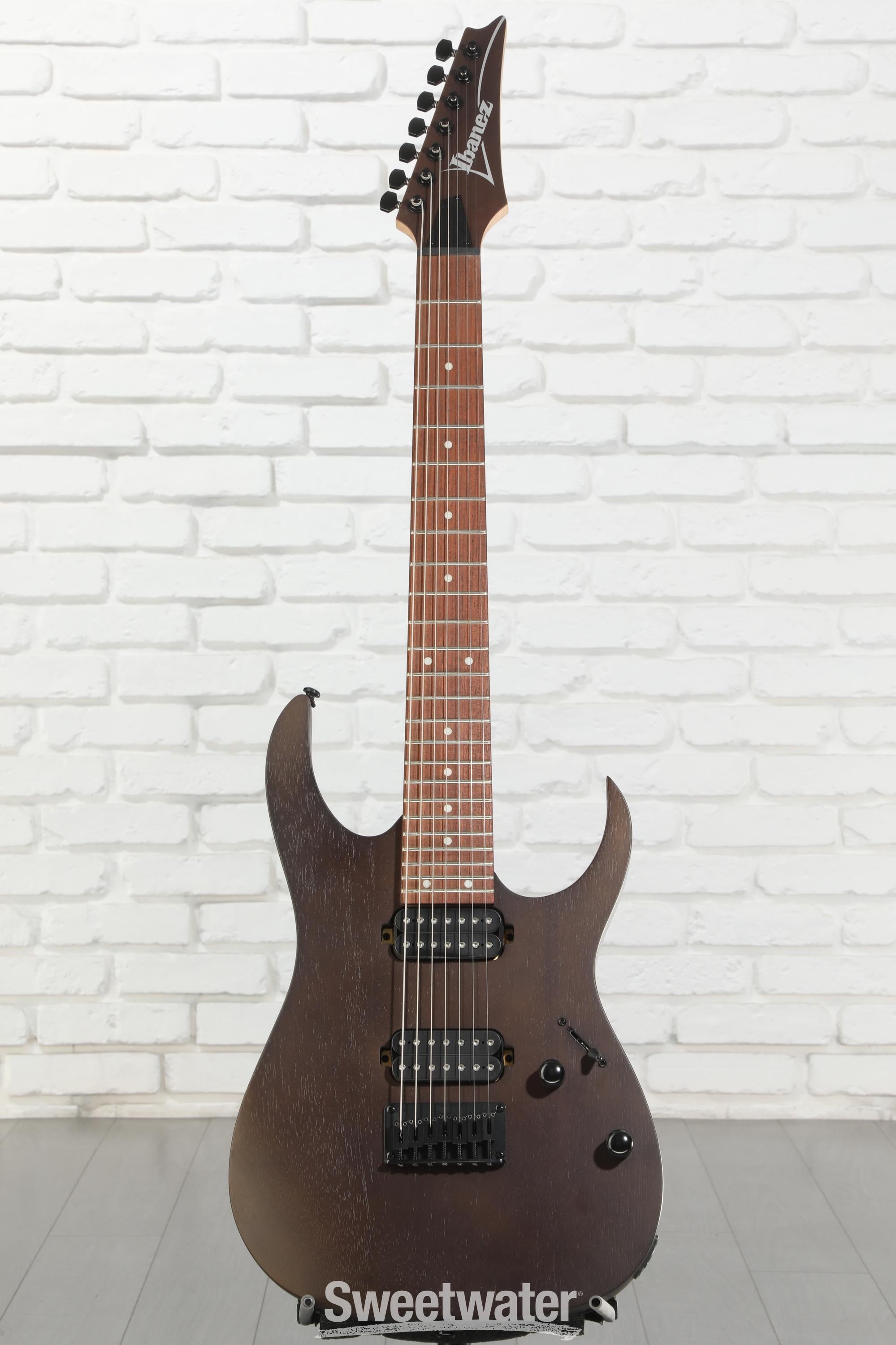 Ibanez RG7421 7-string Electric Guitar - Walnut Flat | Sweetwater