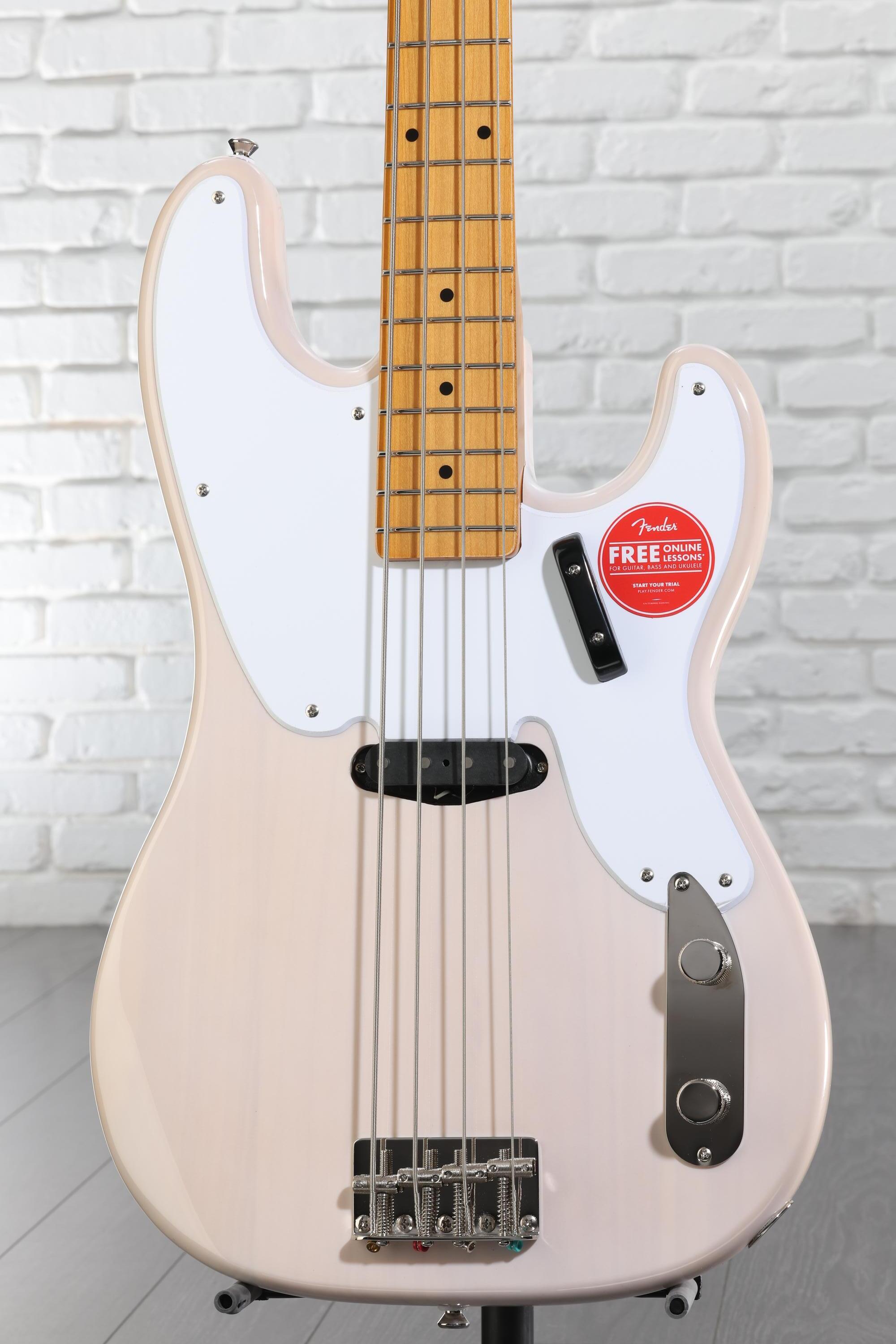 Squier Classic Vibe '50s Precision Bass - White Blonde | Sweetwater