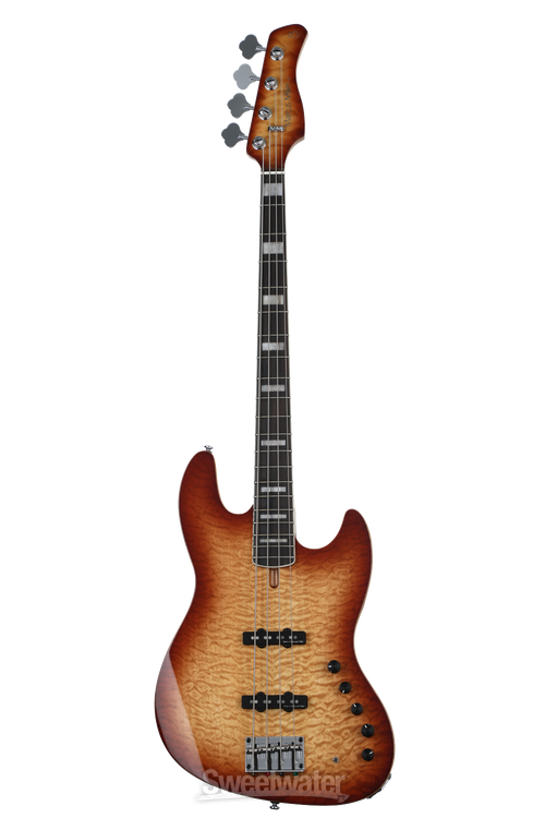 Sire Marcus Miller V9 Alder 4-string Bass Guitar - Brown Sunburst