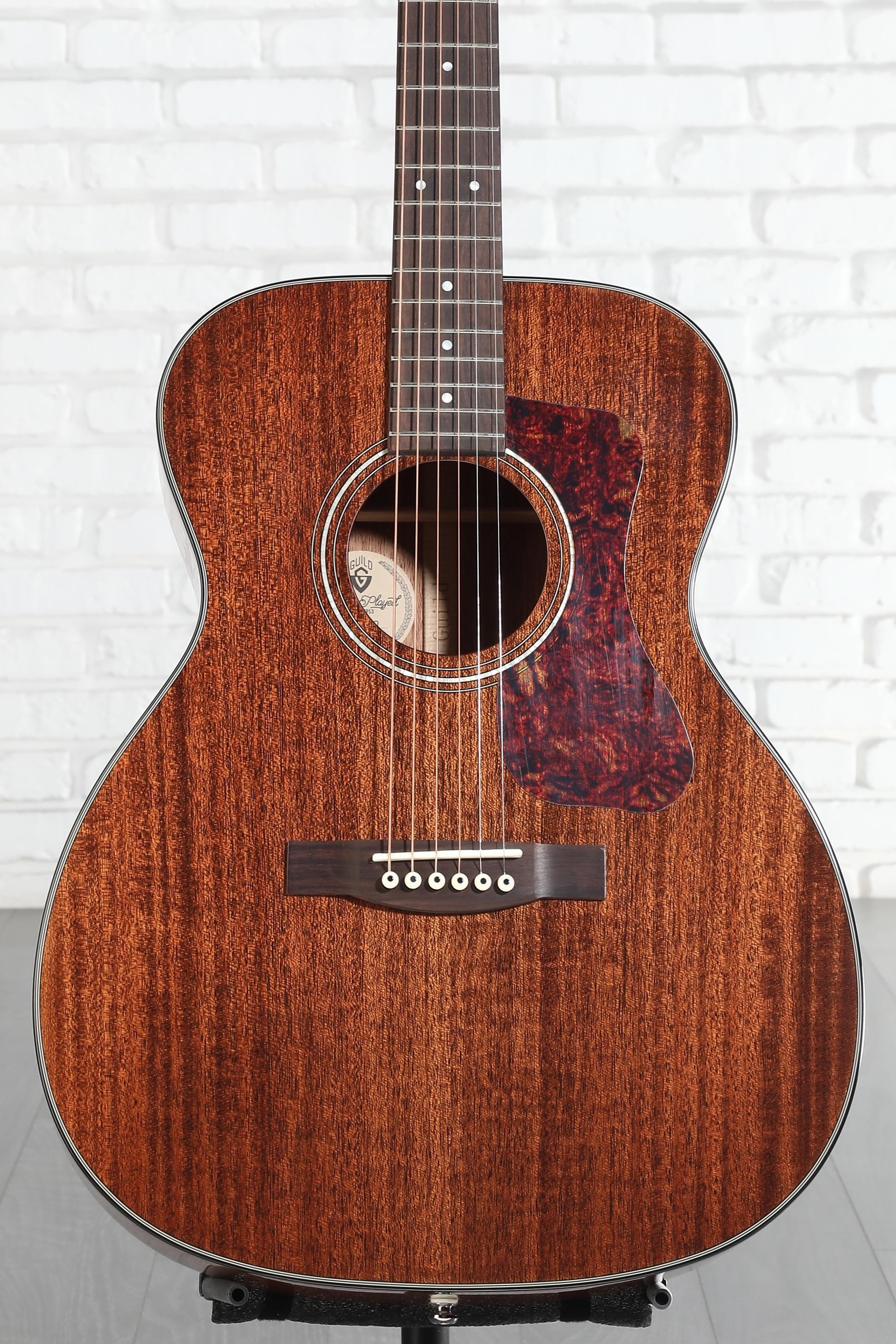 Guild OM-120, Orchestra Acoustic Guitar - Natural | Sweetwater