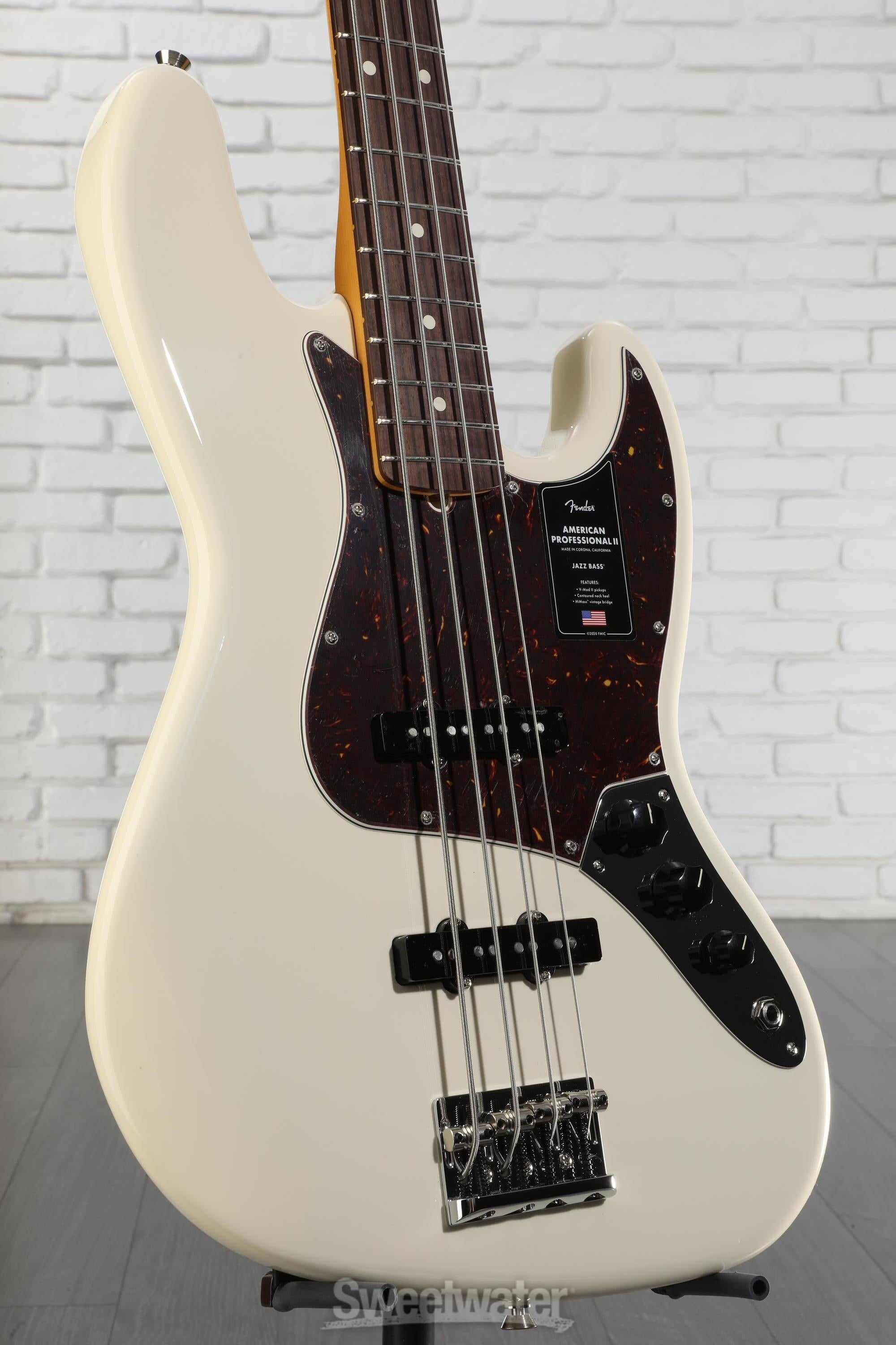 Fender American Professional II Jazz Bass - Olympic White