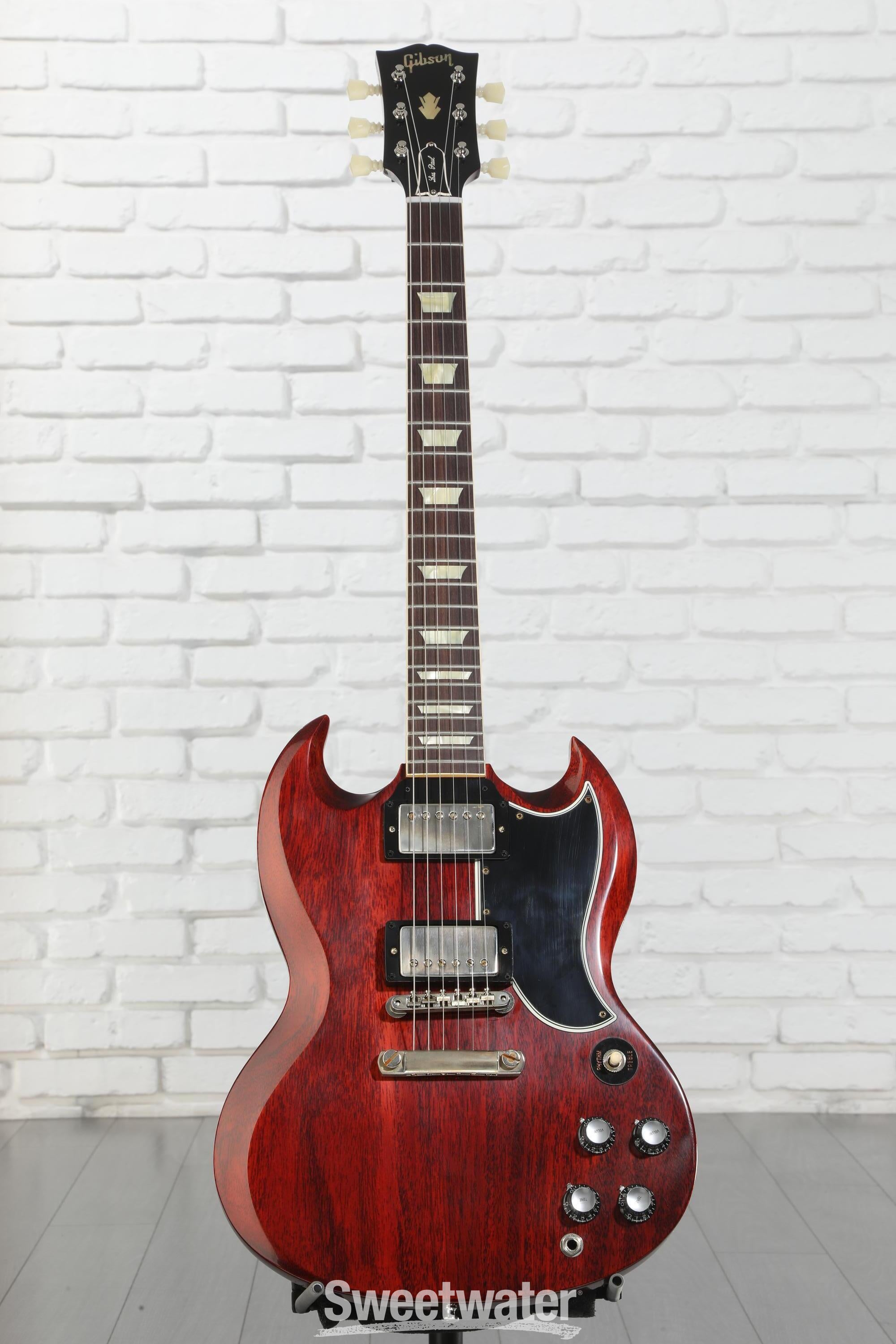 ギター Gibson Custom Shop SG Standard 1961 Gibson Custom Shop 1961 Les Paul SG Standard Reissue Stop