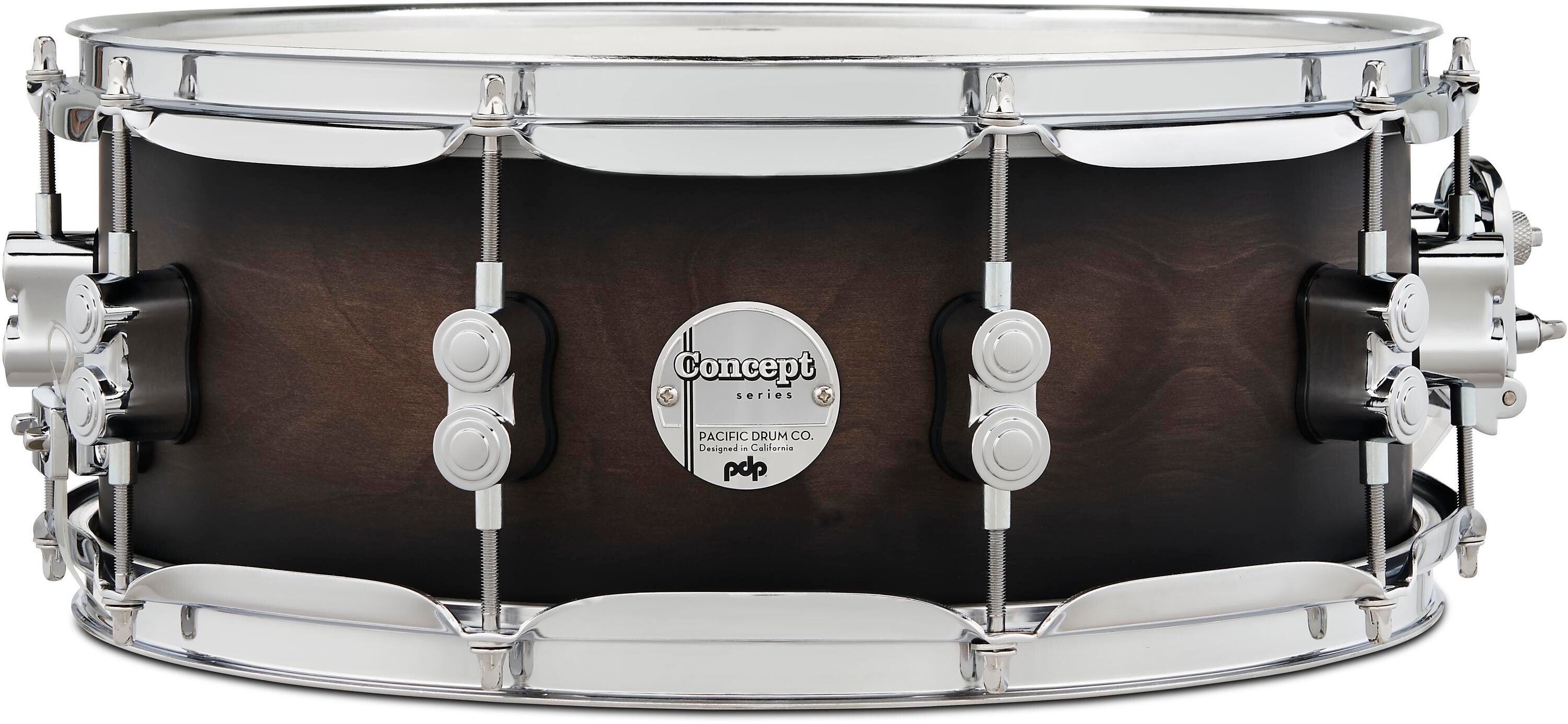 Concept Maple Snare Drum - 5.5 x 14 inch - Satin Charcoal Burst
