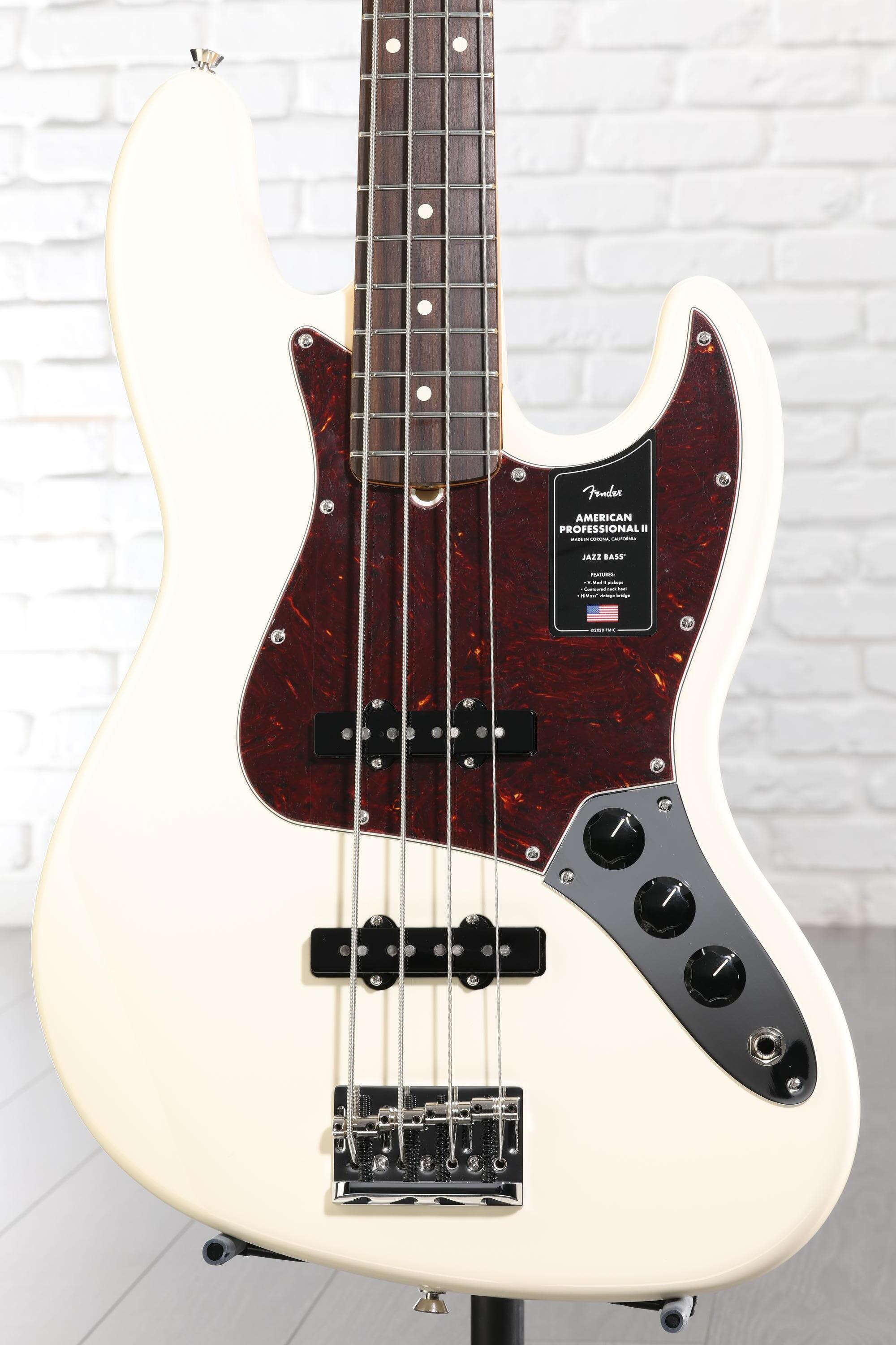 Fender American Professional II Jazz Bass - Olympic White with