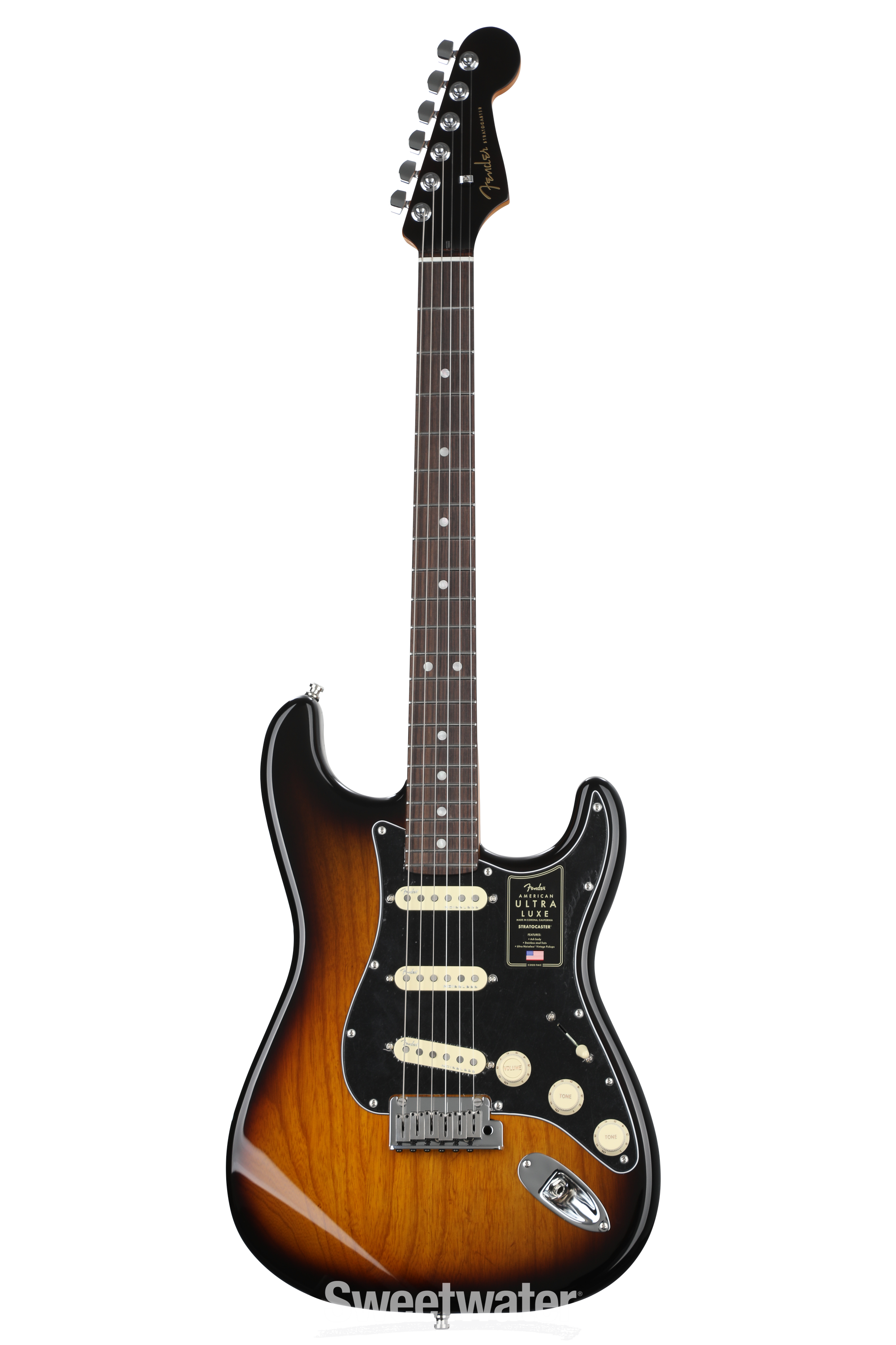 Fender American Ultra Luxe Stratocaster - 2-color Sunburst Fender American Ultra Luxe Stratocaster - 2-color Sunburst