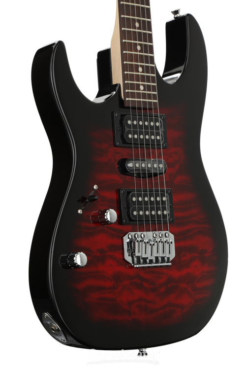 Ibanez GIO Series GRX70QA Left-handed - Transparent Red Ibanez GIO Series GRX70QA Left-handed - Transparent Red