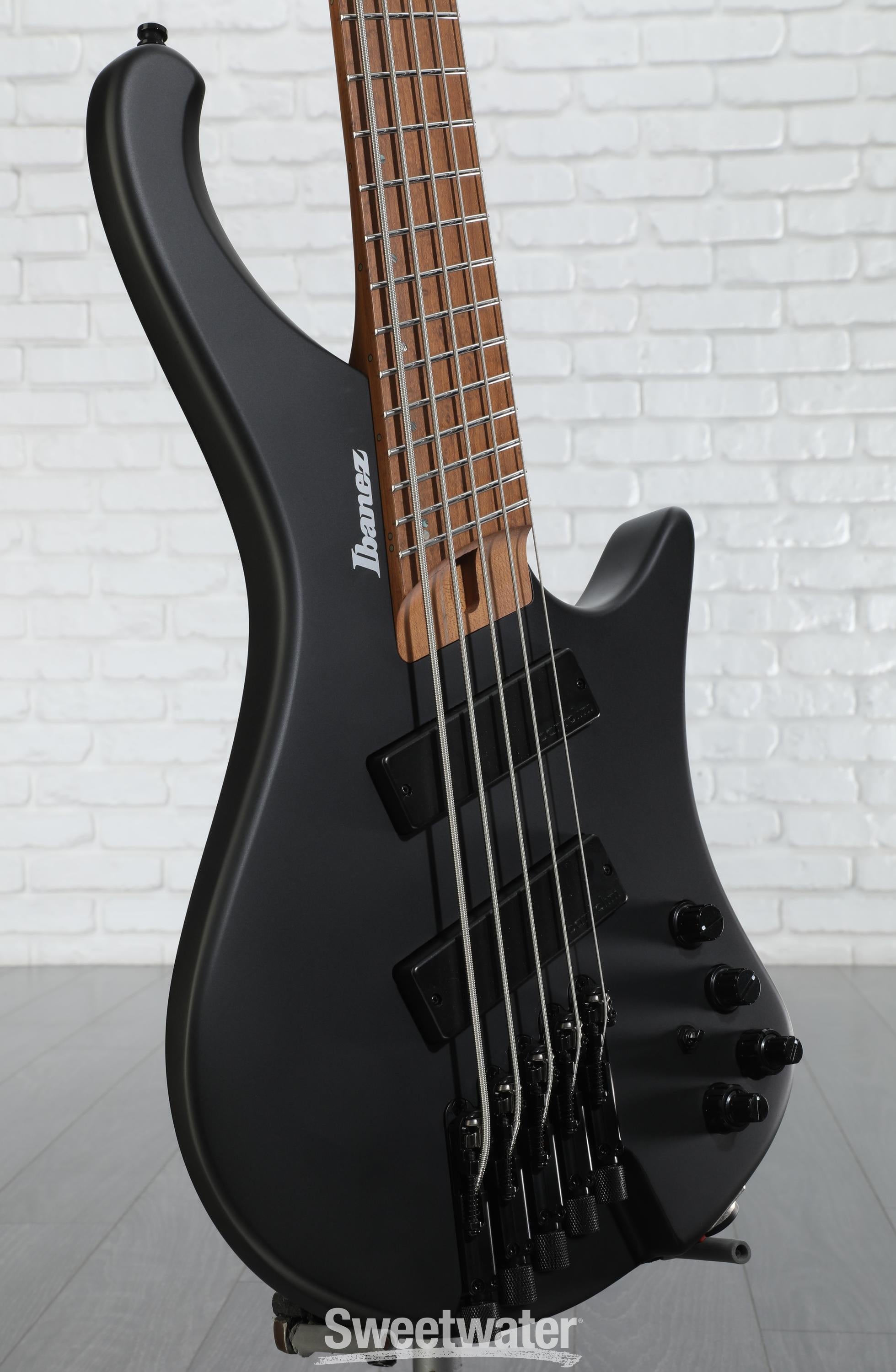 Ibanez Bass Workshop EHB1005MS Bass Guitar - Black Flat