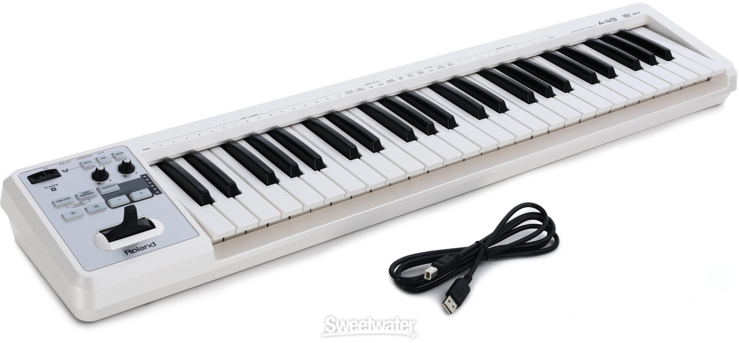 【本物保証新品】値下げしました！　　MIDI keyboard controllerA-49 MIDIコントローラー