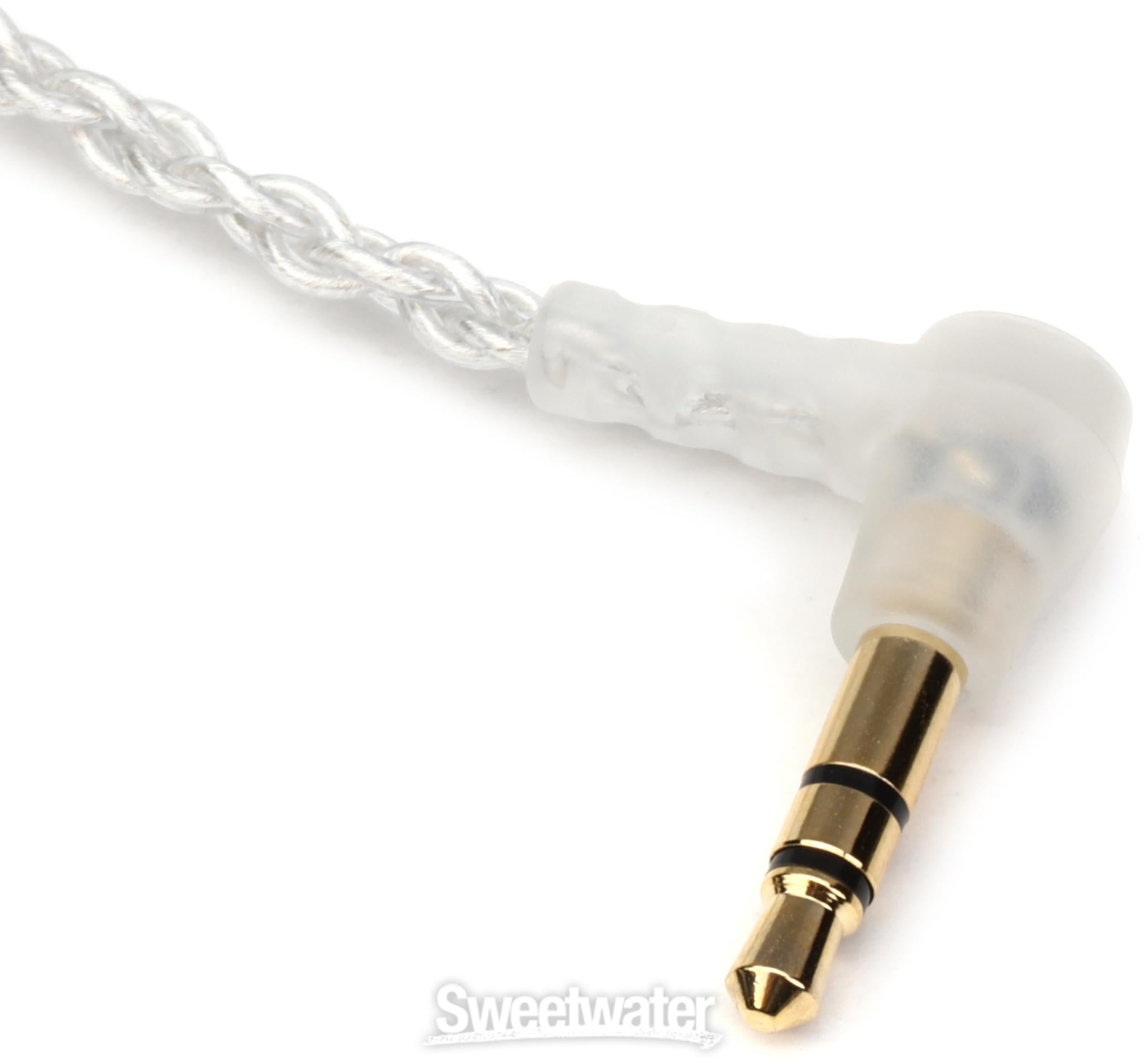 64 Audio IPX Professional Headphone Cable - Pearl White, 48 inches