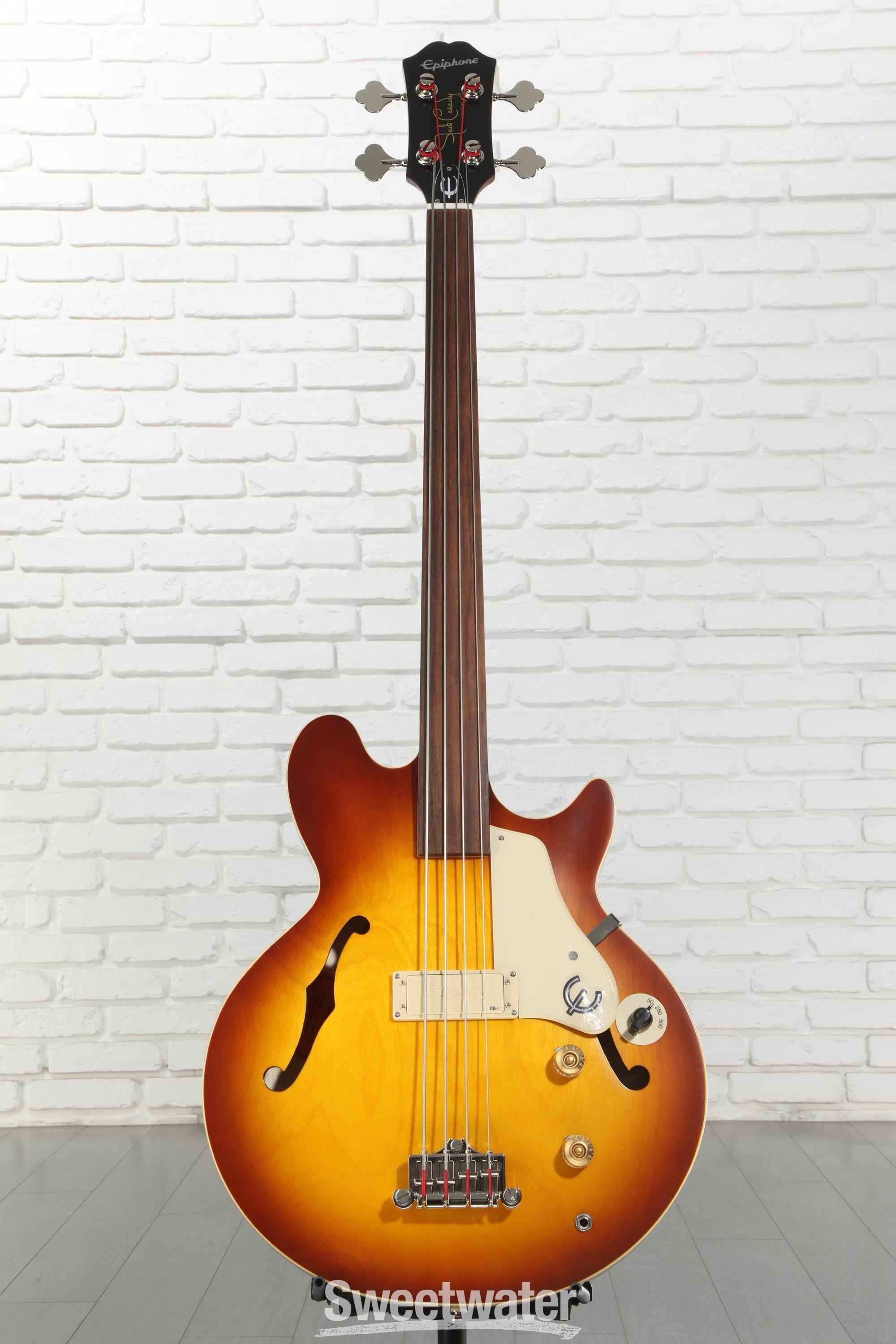 ベース Epiphone Jack Casady Bass Epiphone The World's Most Popular Semi-Hollow Electric Bass – Gibson