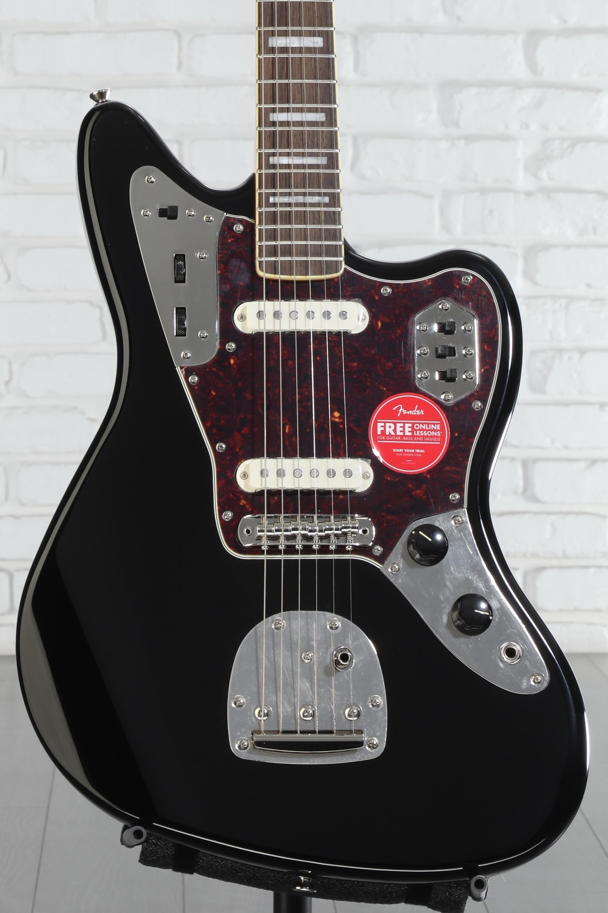 Squier Classic Vibe '70s Jaguar - Black | Sweetwater