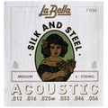 Photo of La Bella 710M Silk & Steel Acoustic Guitar Strings - .012-.056 Medium